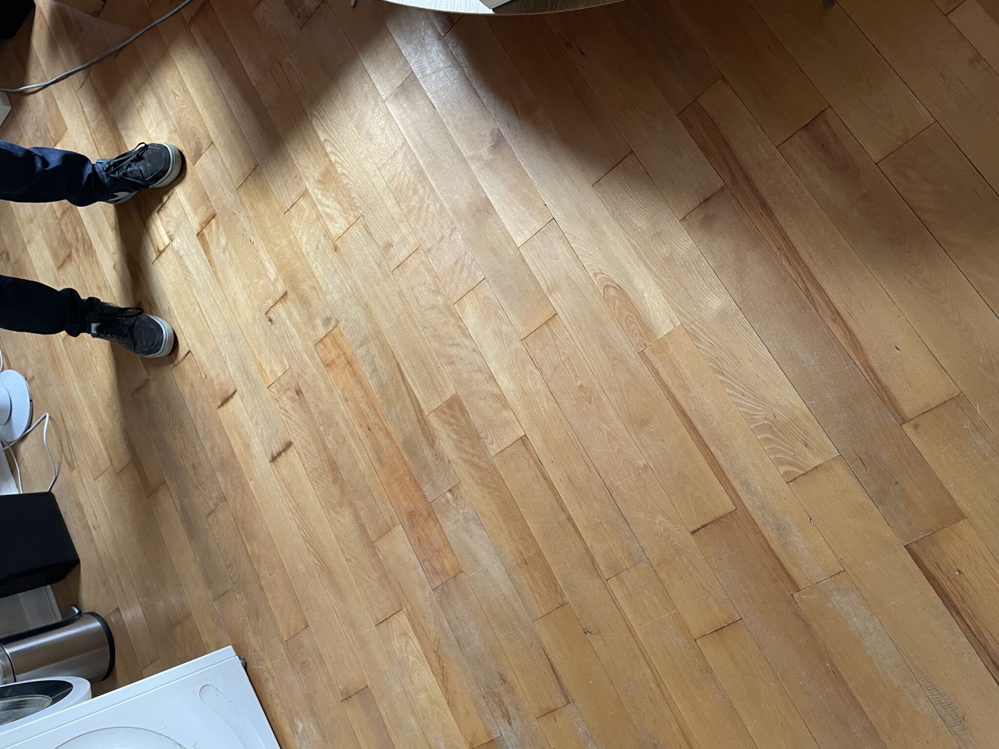 Floor condition before work at NW6