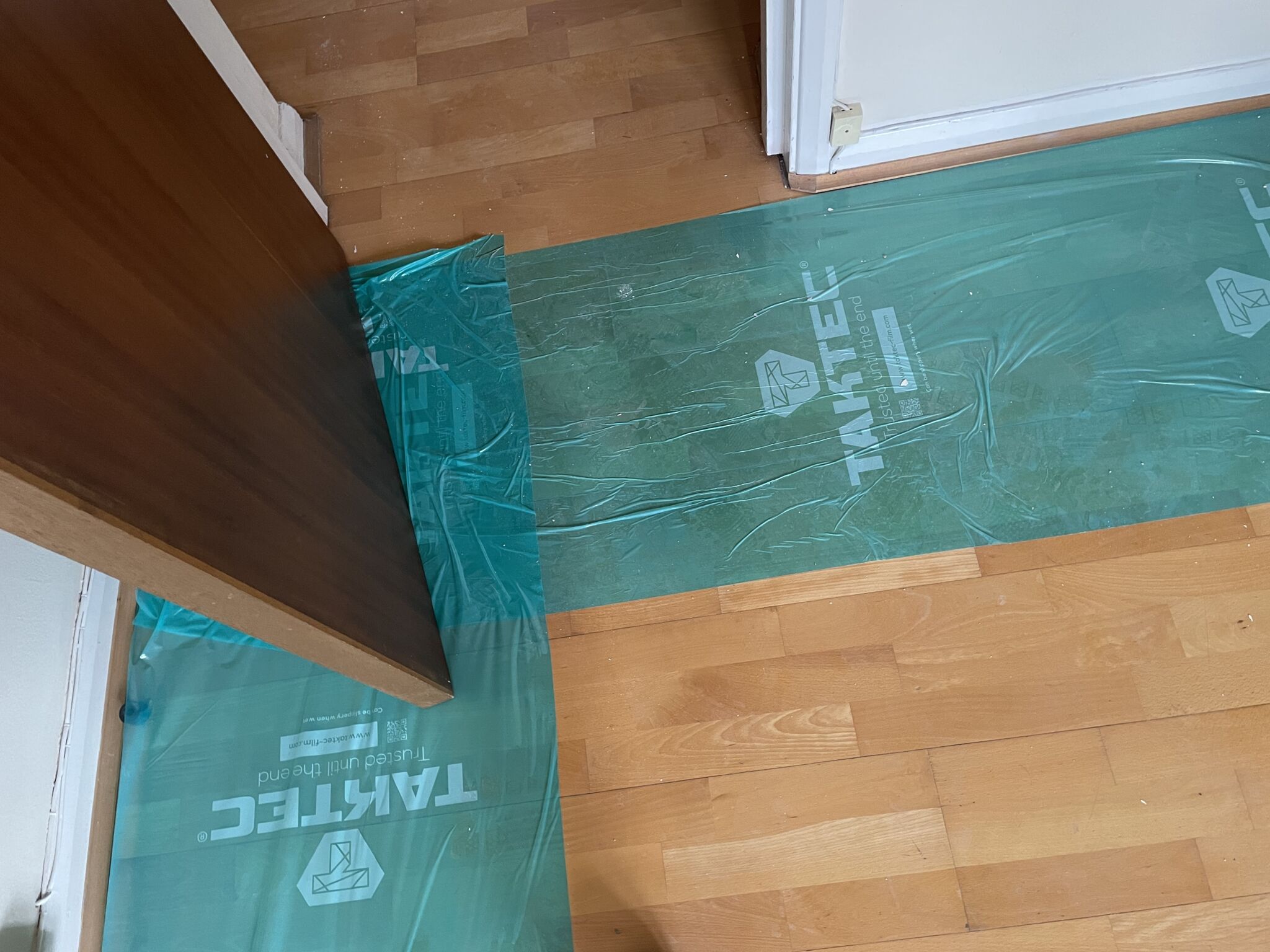 Floor condition before work at NW6