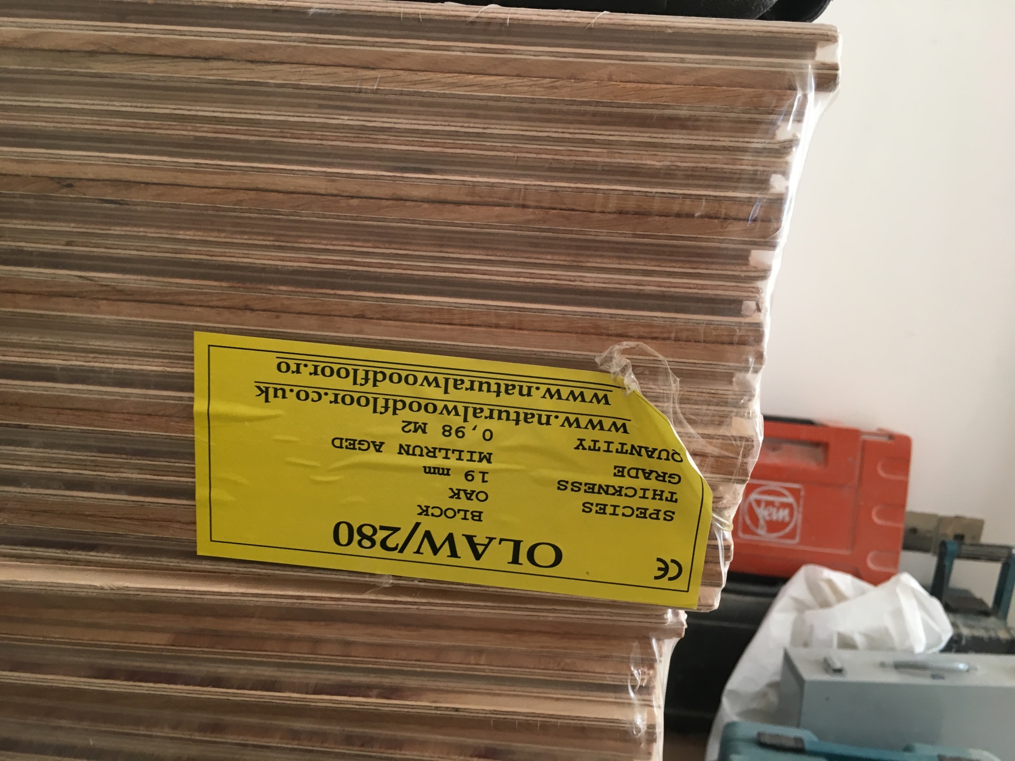 Floor condition before work at NW6