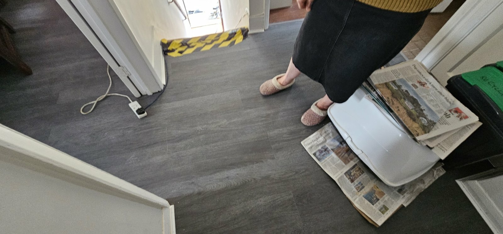 Completed floor, NW9