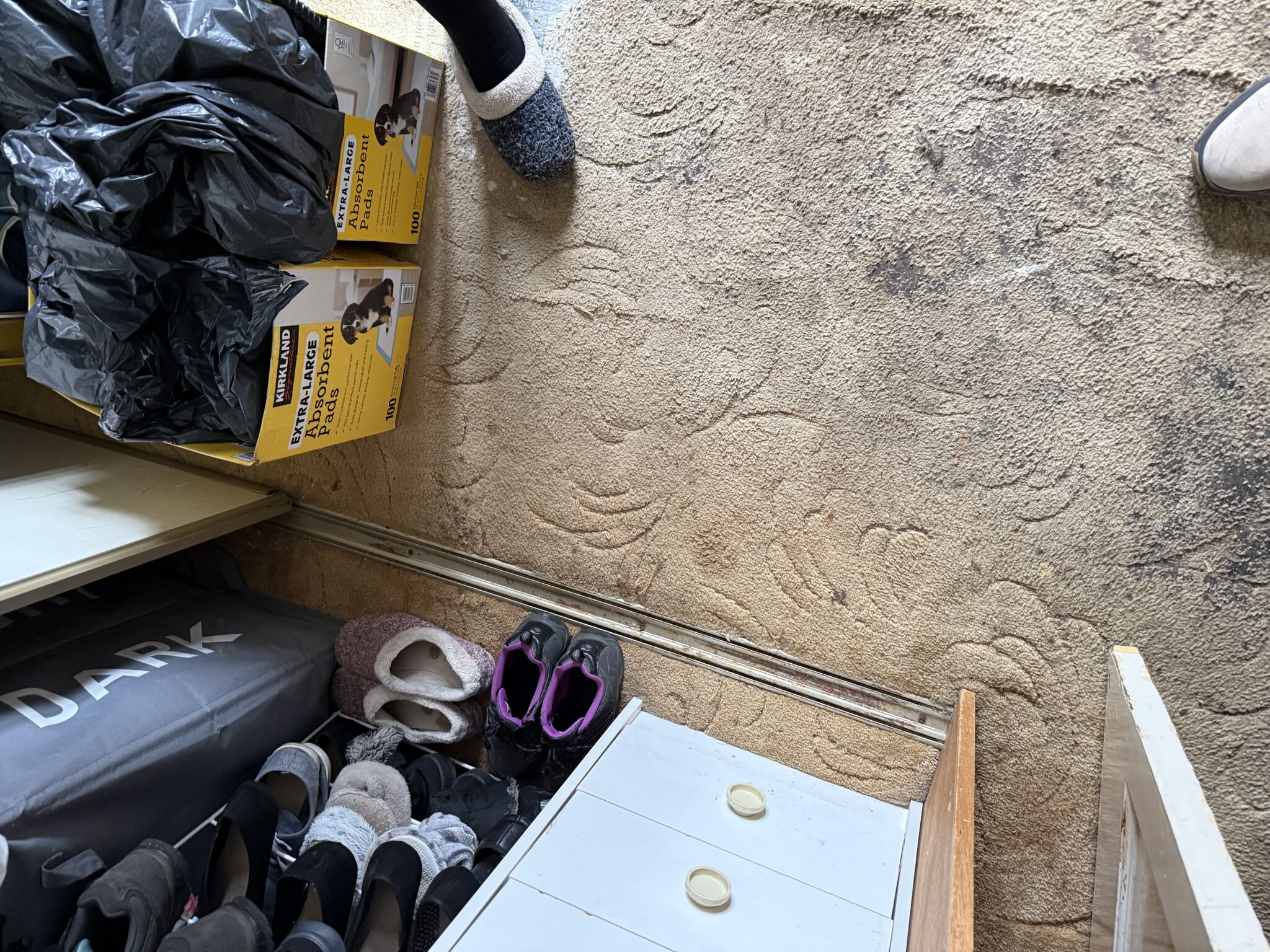 Floor condition before work, NW9