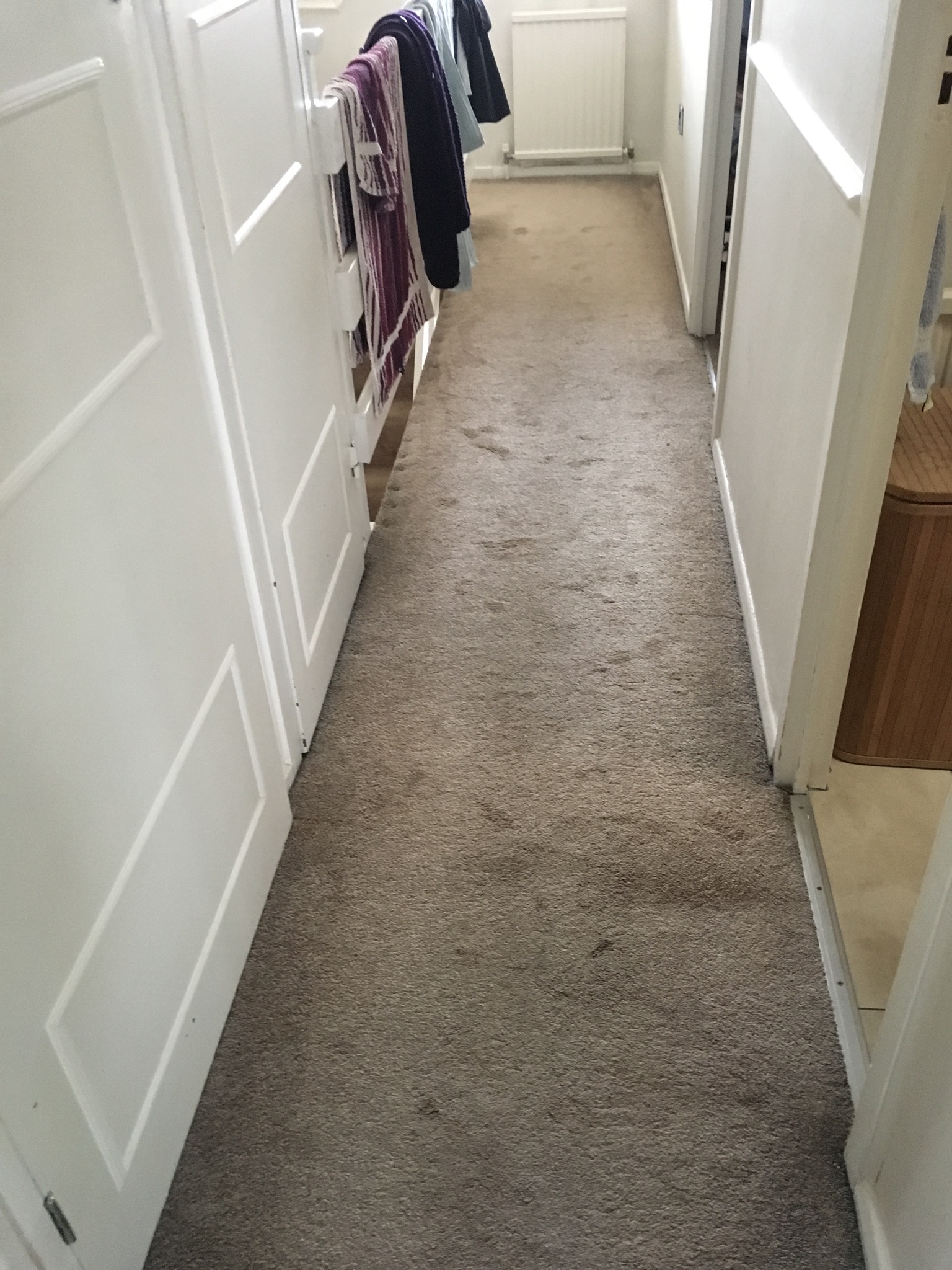 Floor condition before work at RM6