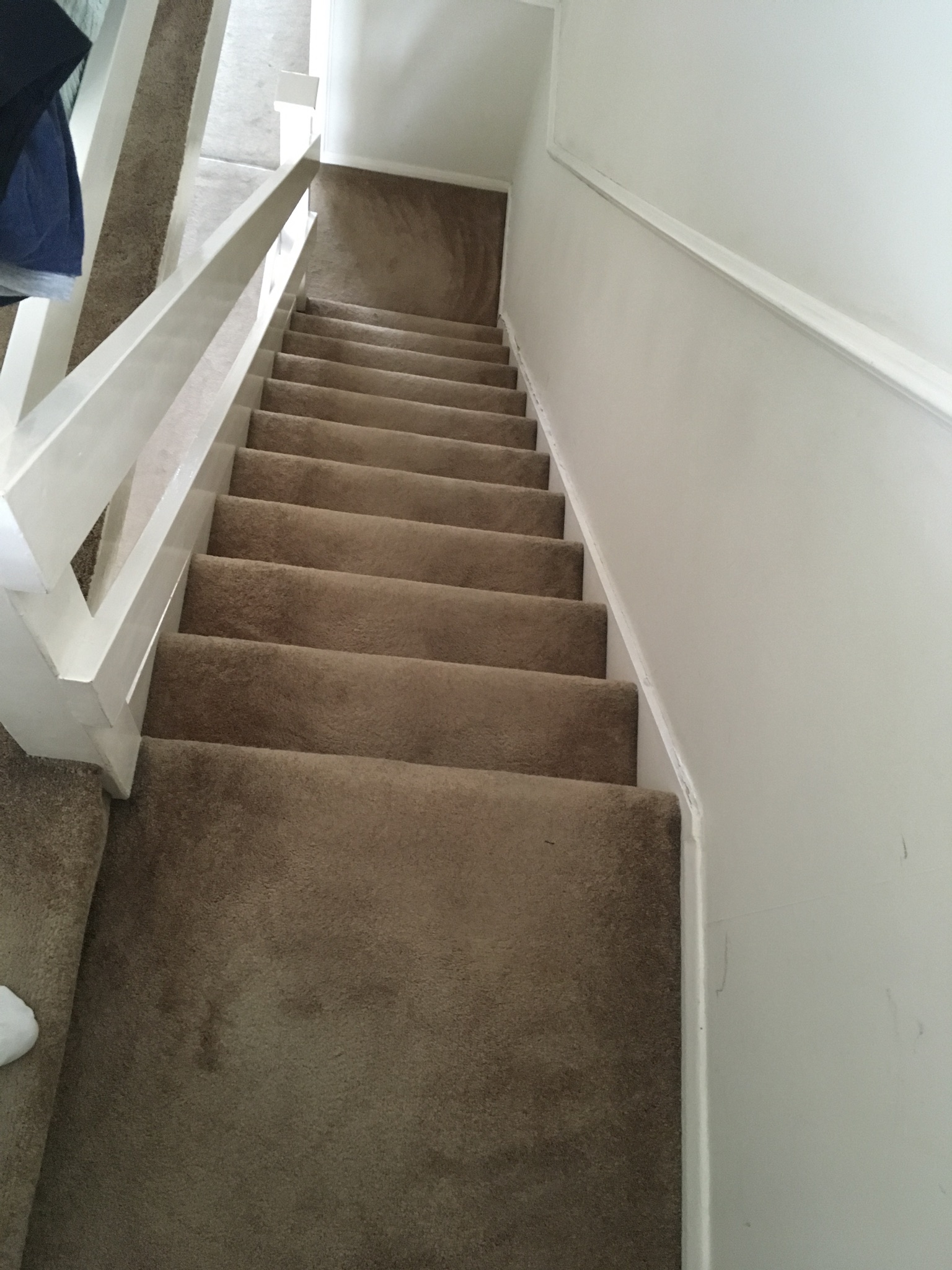 Floor condition before work at RM6