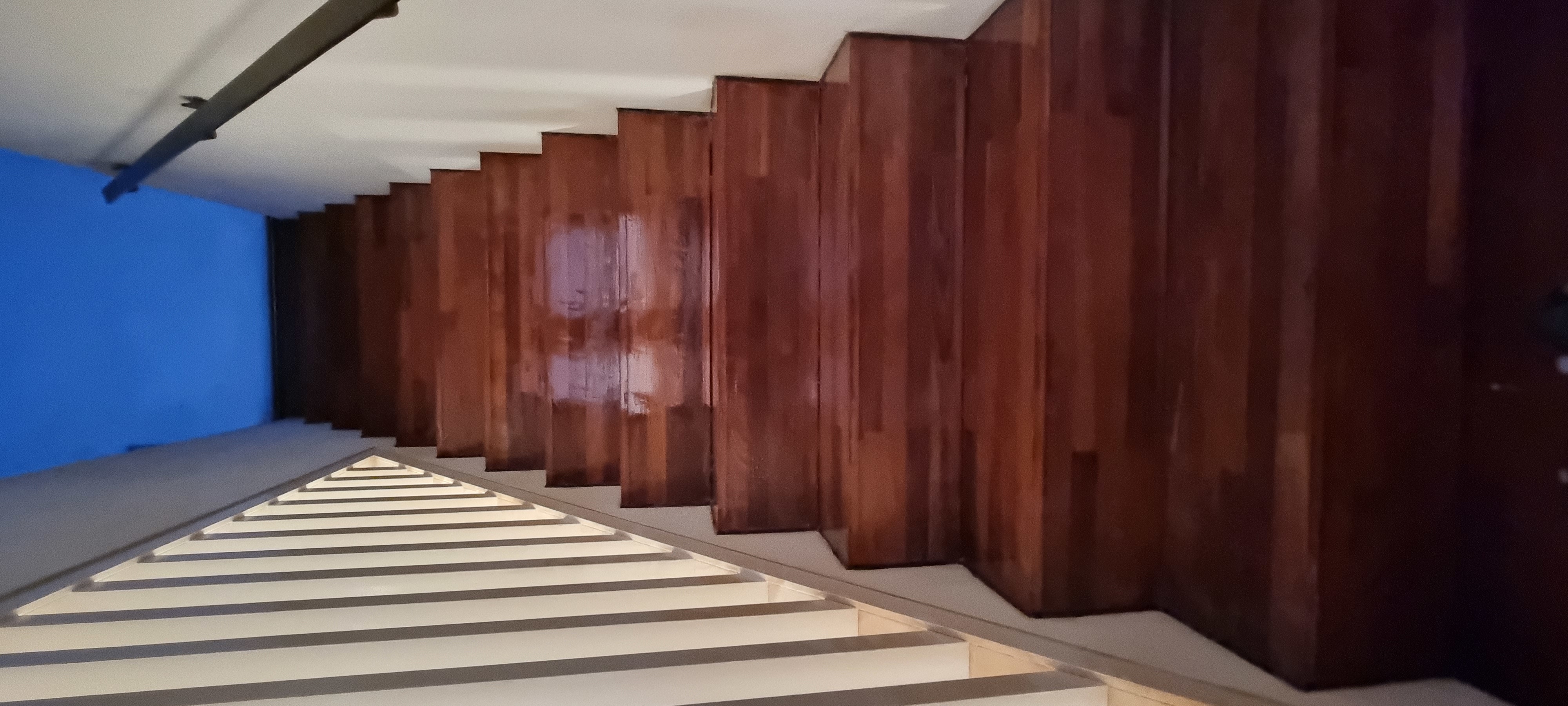 Engineered Wood floor after sanding work in SE1