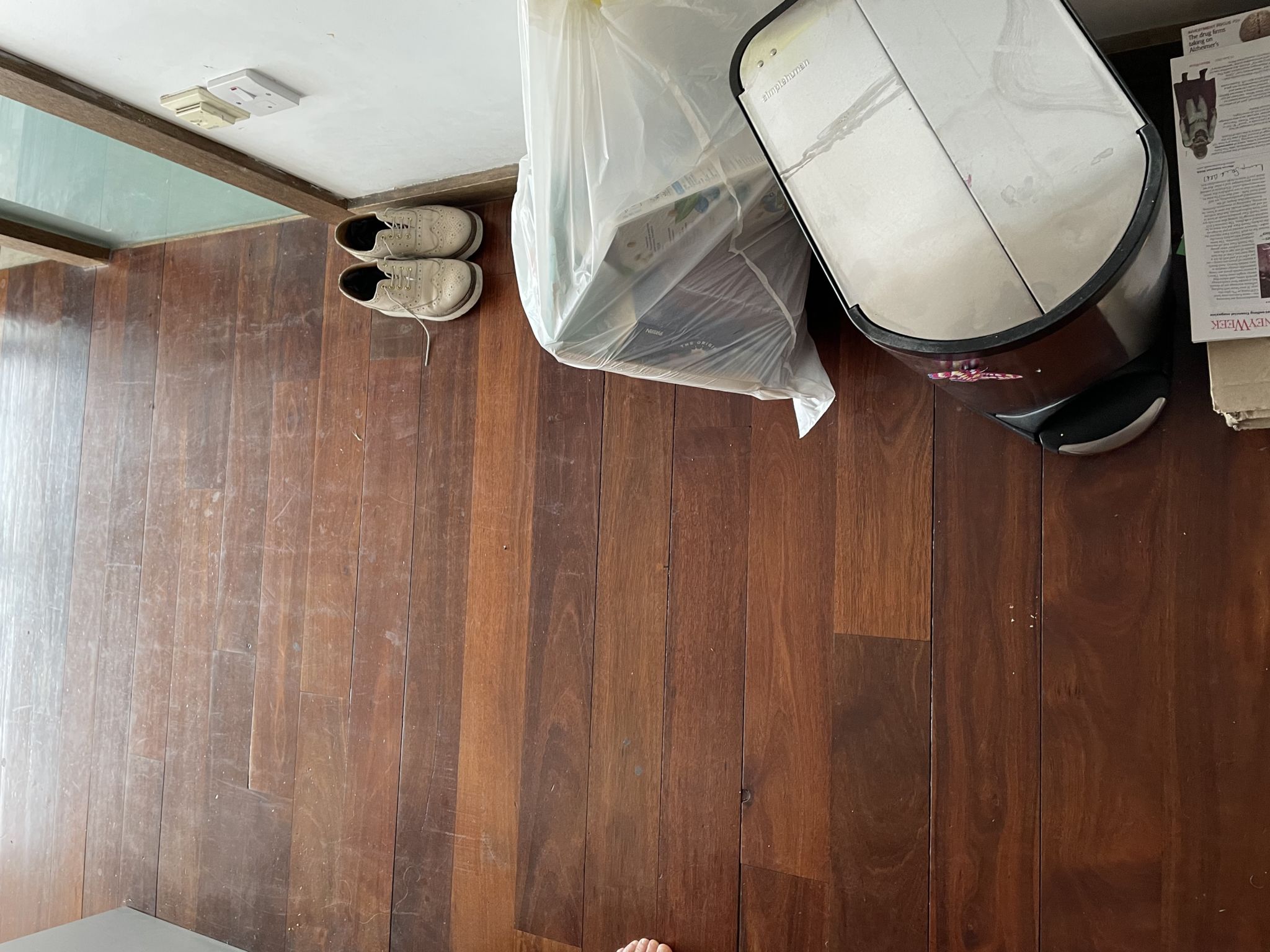 Floor condition before work at SE1