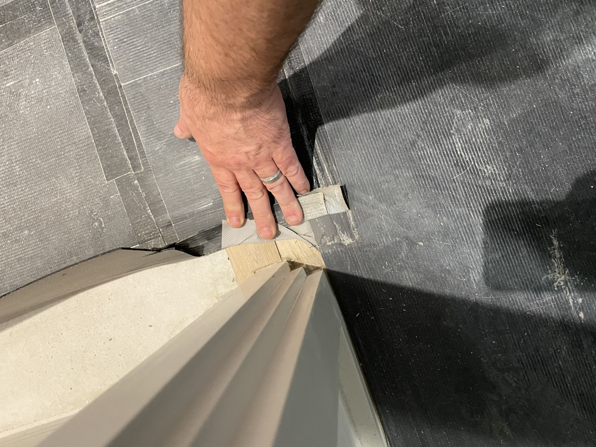 Floor condition before work at SE1