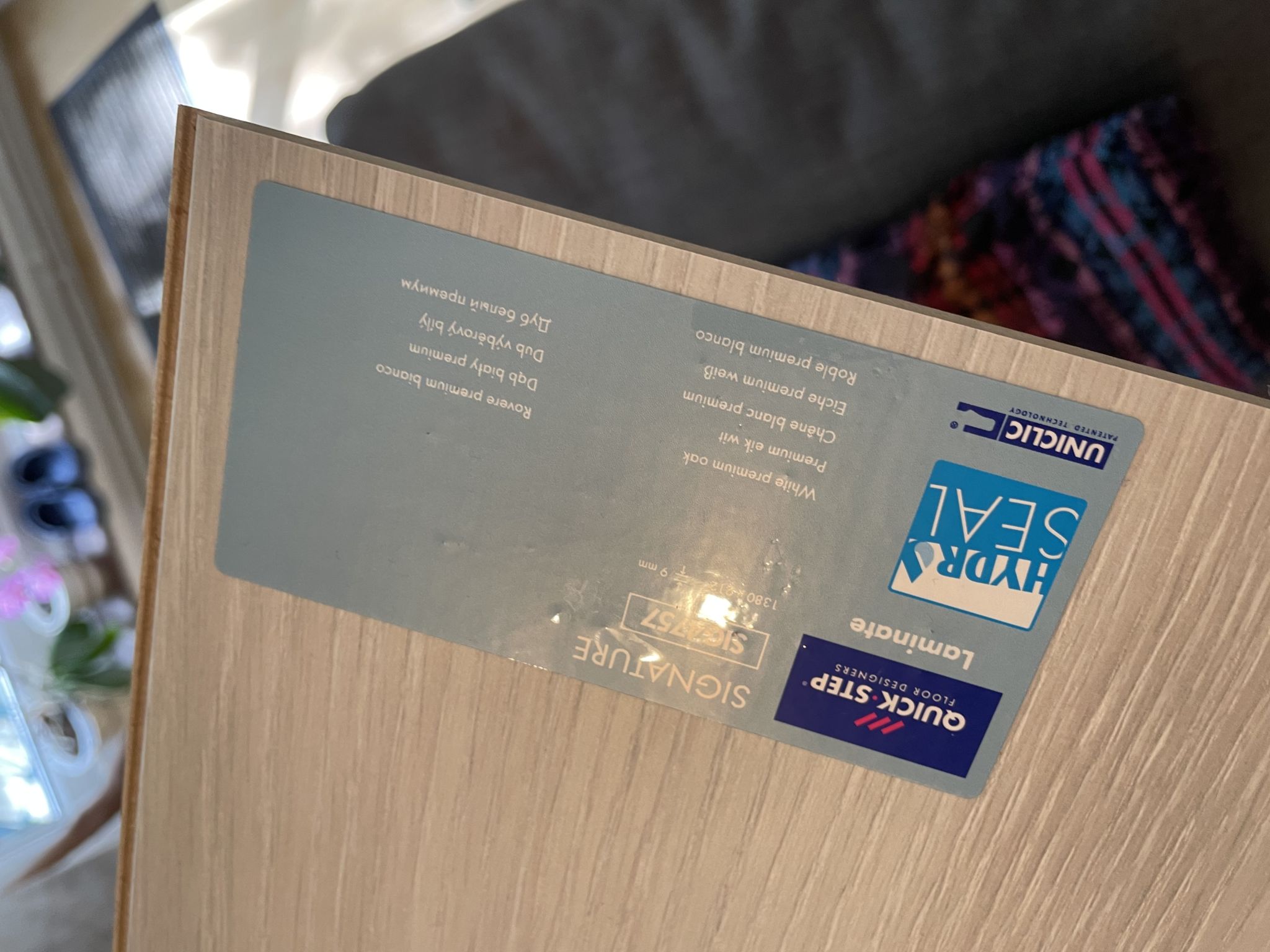 Floor condition before work at SE11