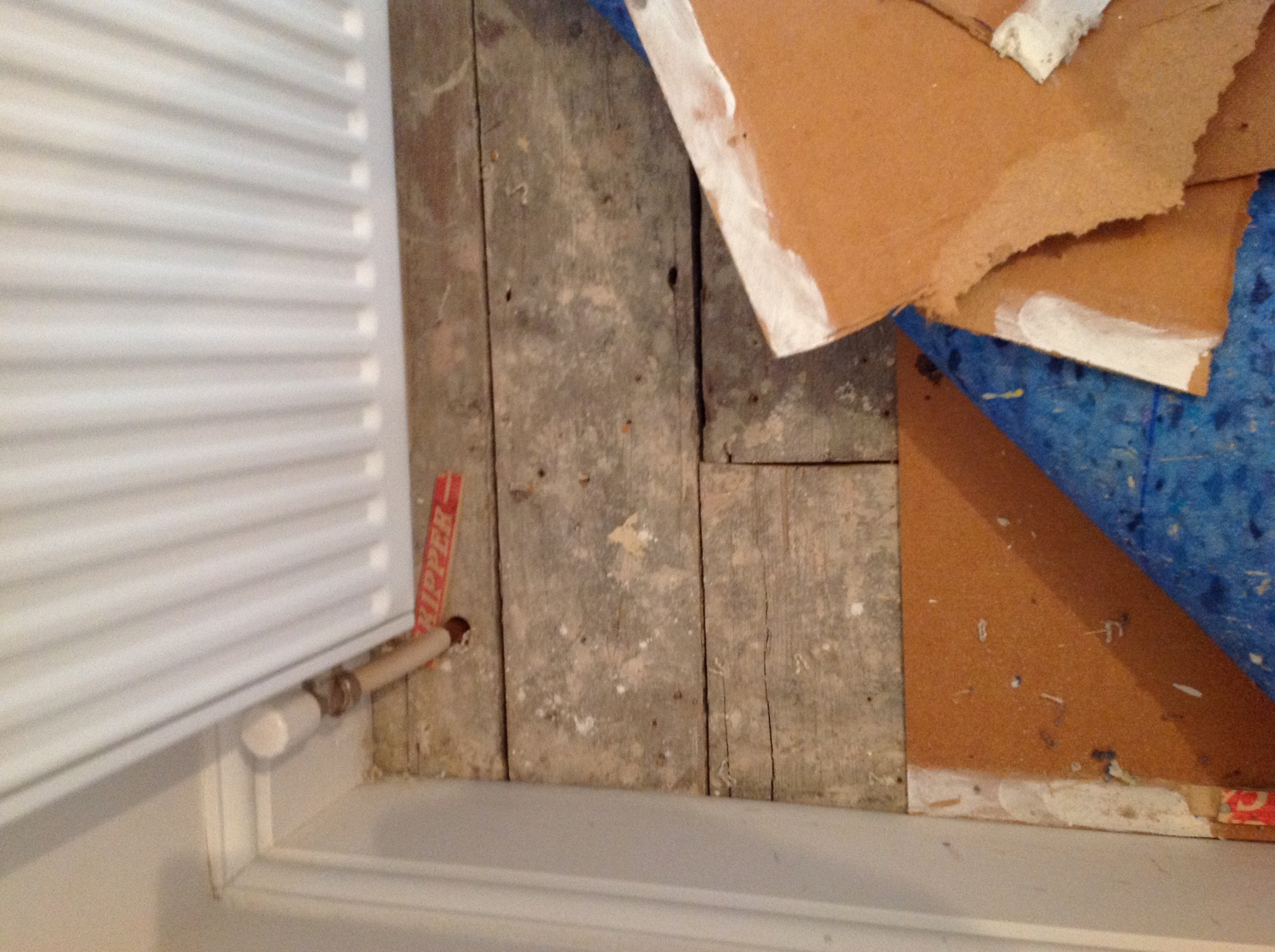 Floor condition before work at SE13