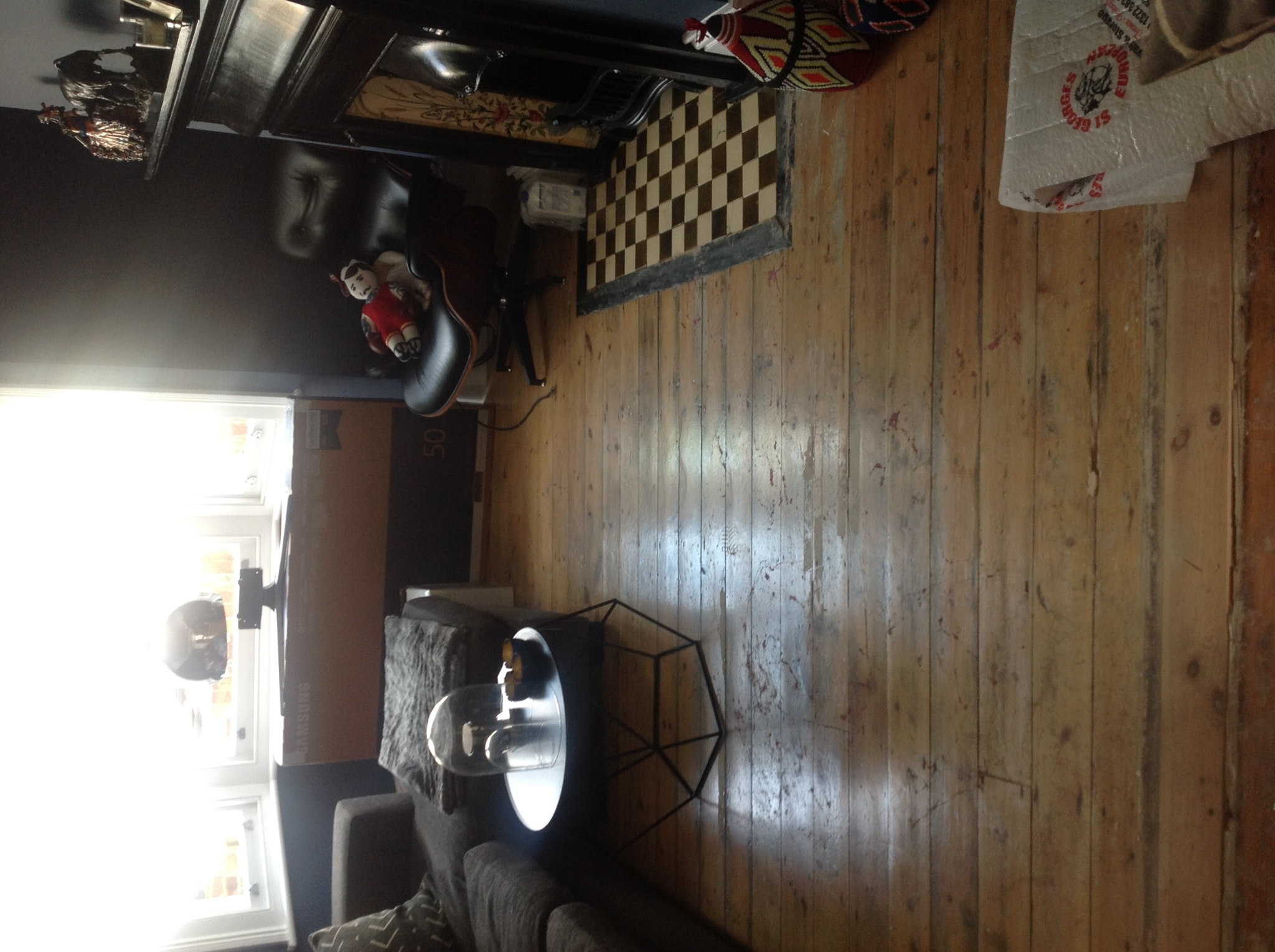 Floor condition before work at SE13