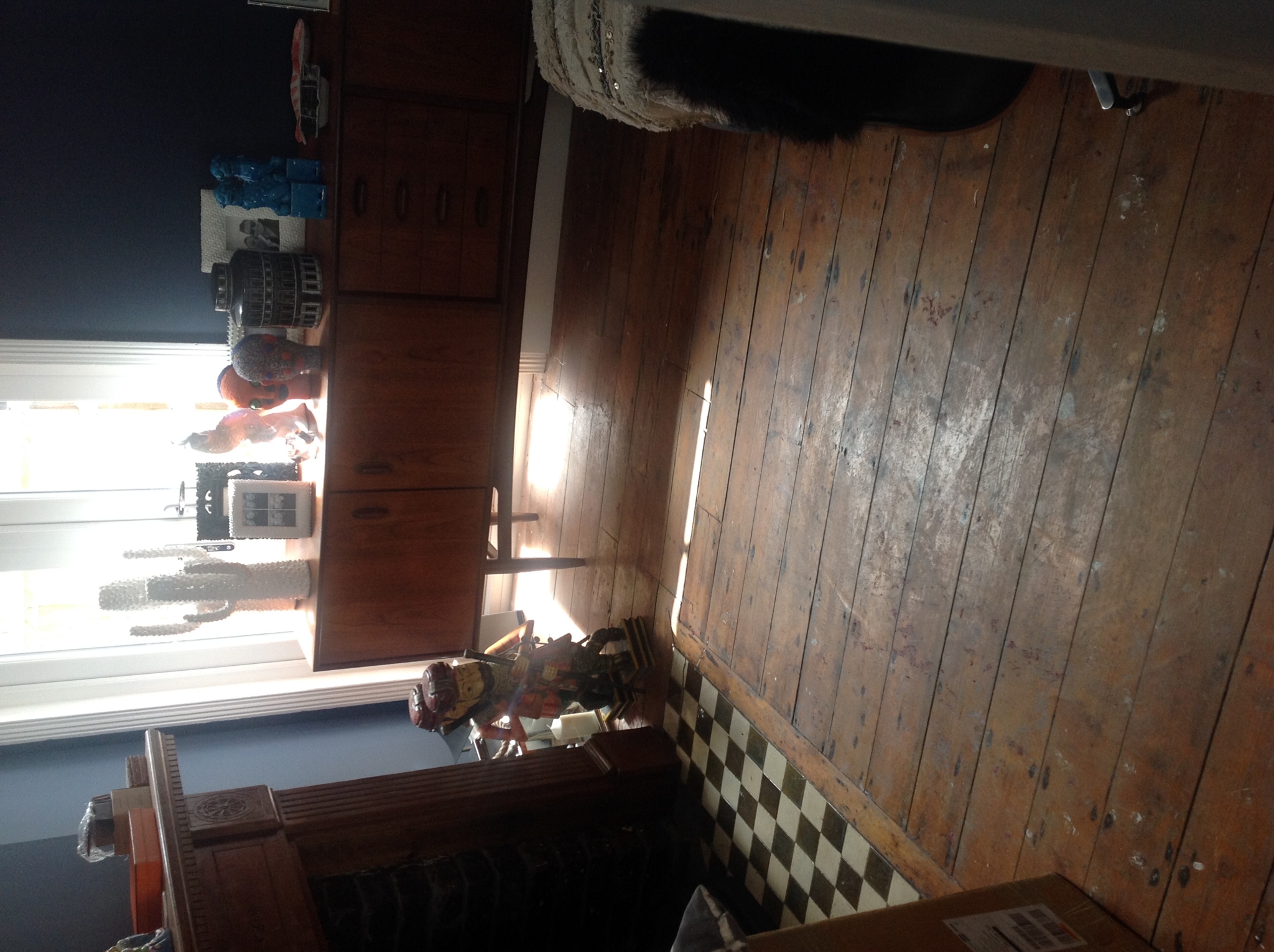 Floor condition before work at SE13