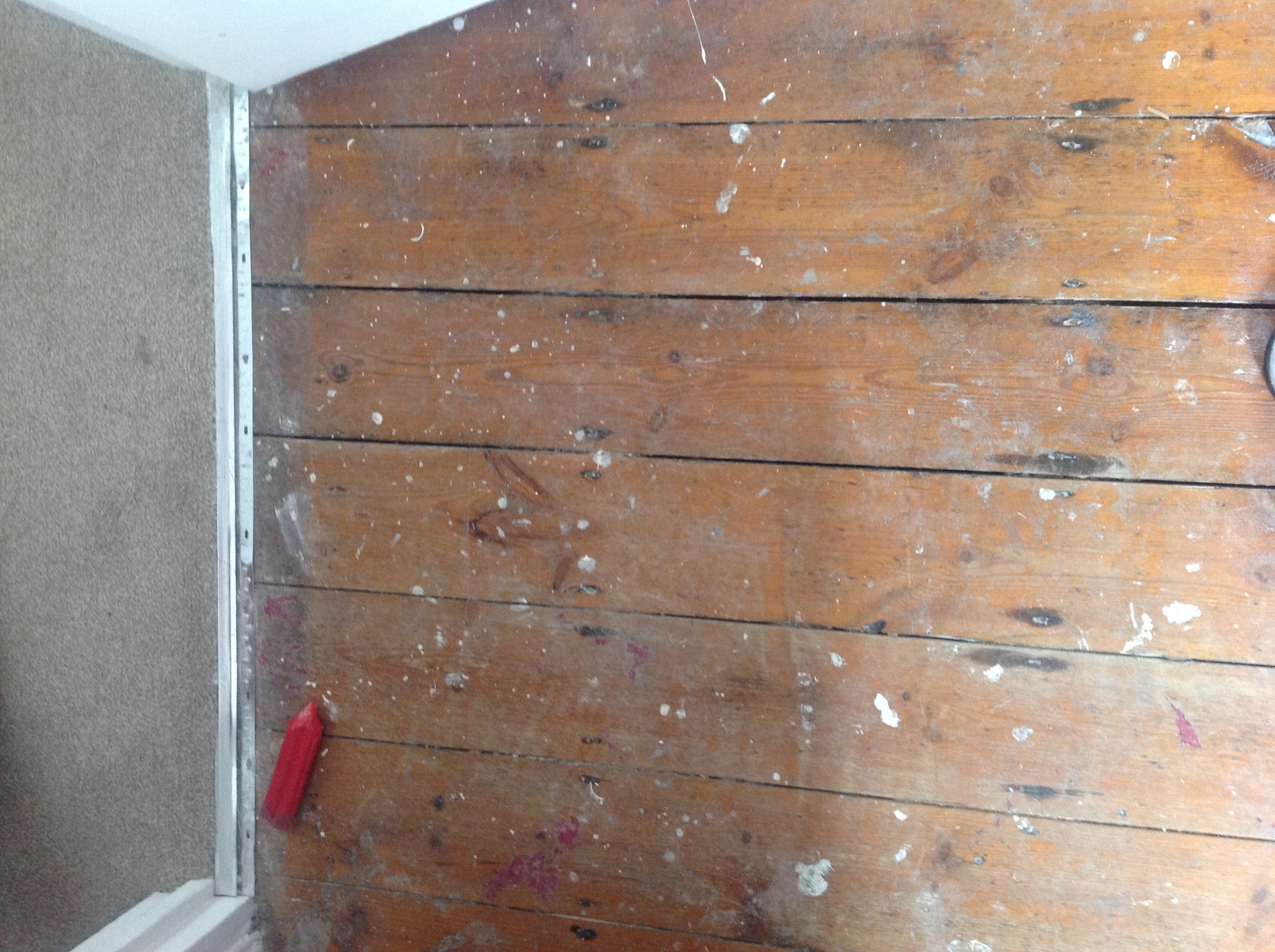 Floor condition before work at SE13