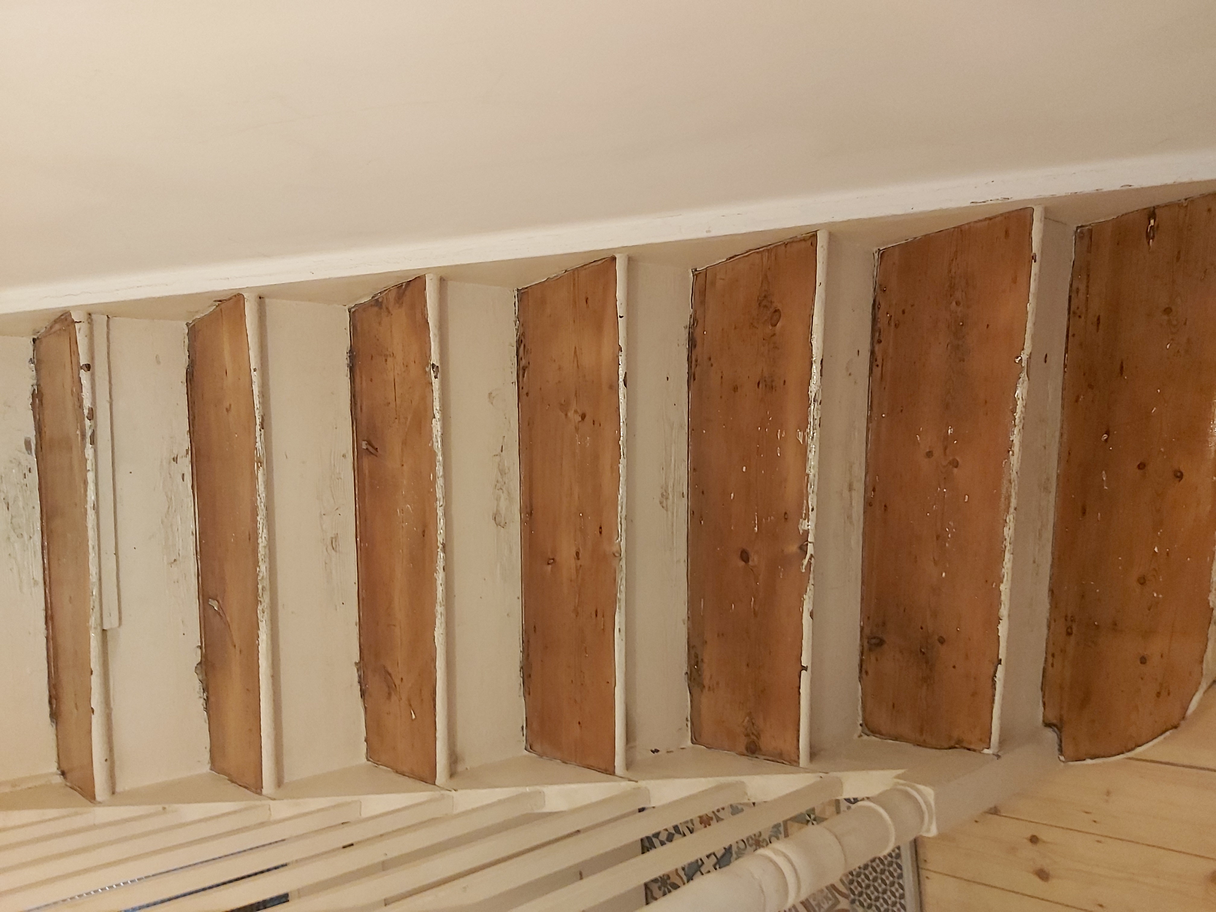 Wood Floor floor after sanding work in SE13