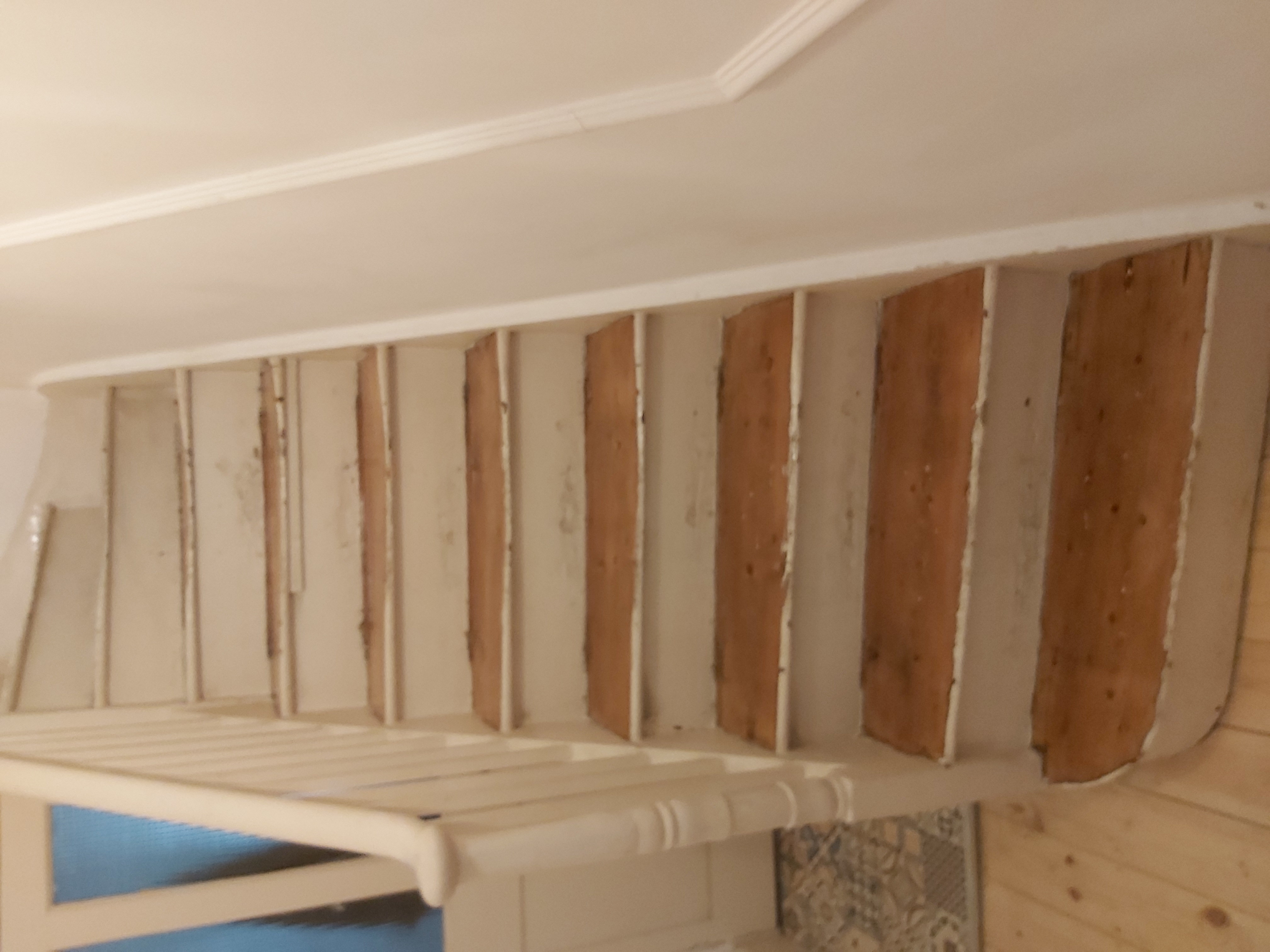 Wood Floor floor after sanding work in SE13