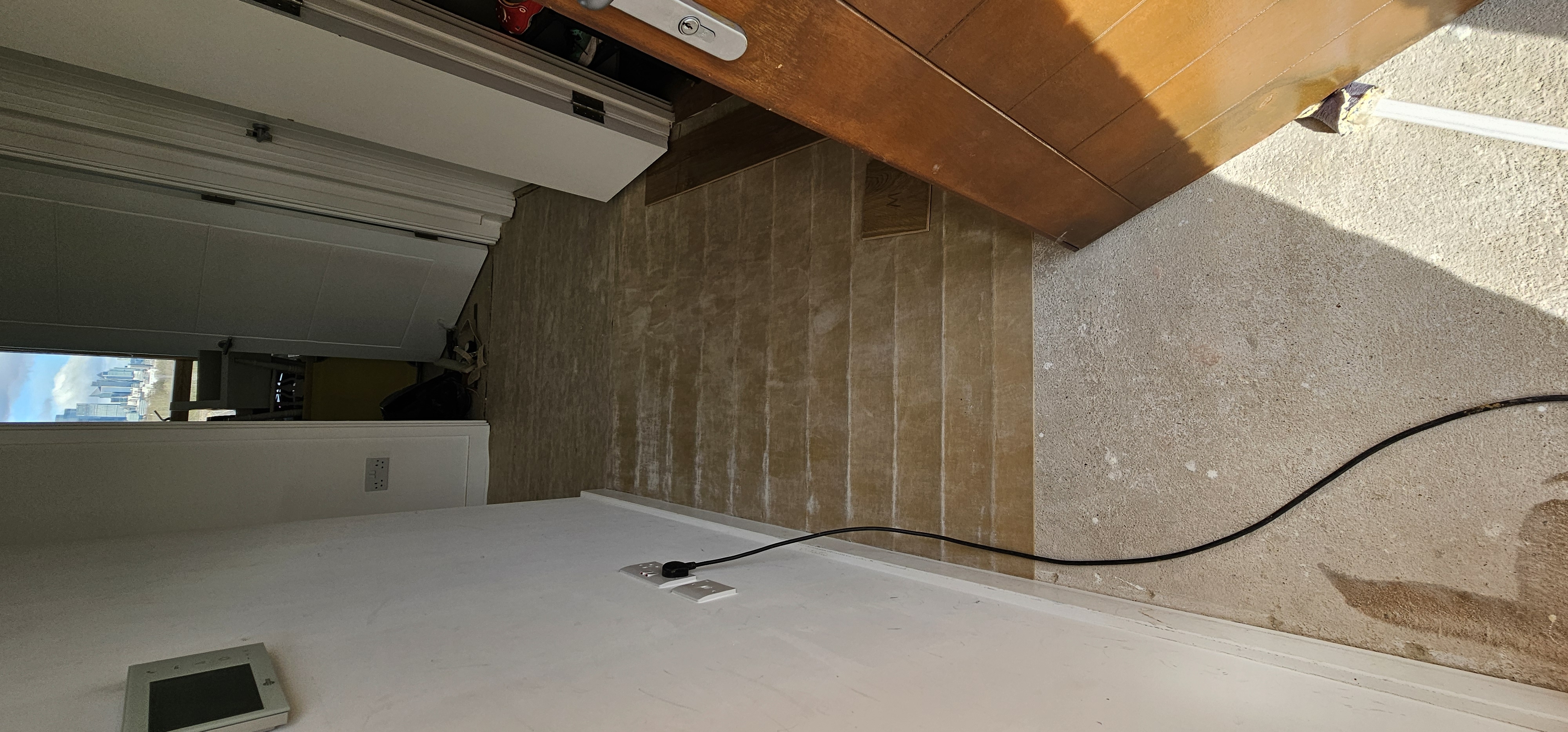 Laminate floor after fitting work in SE15