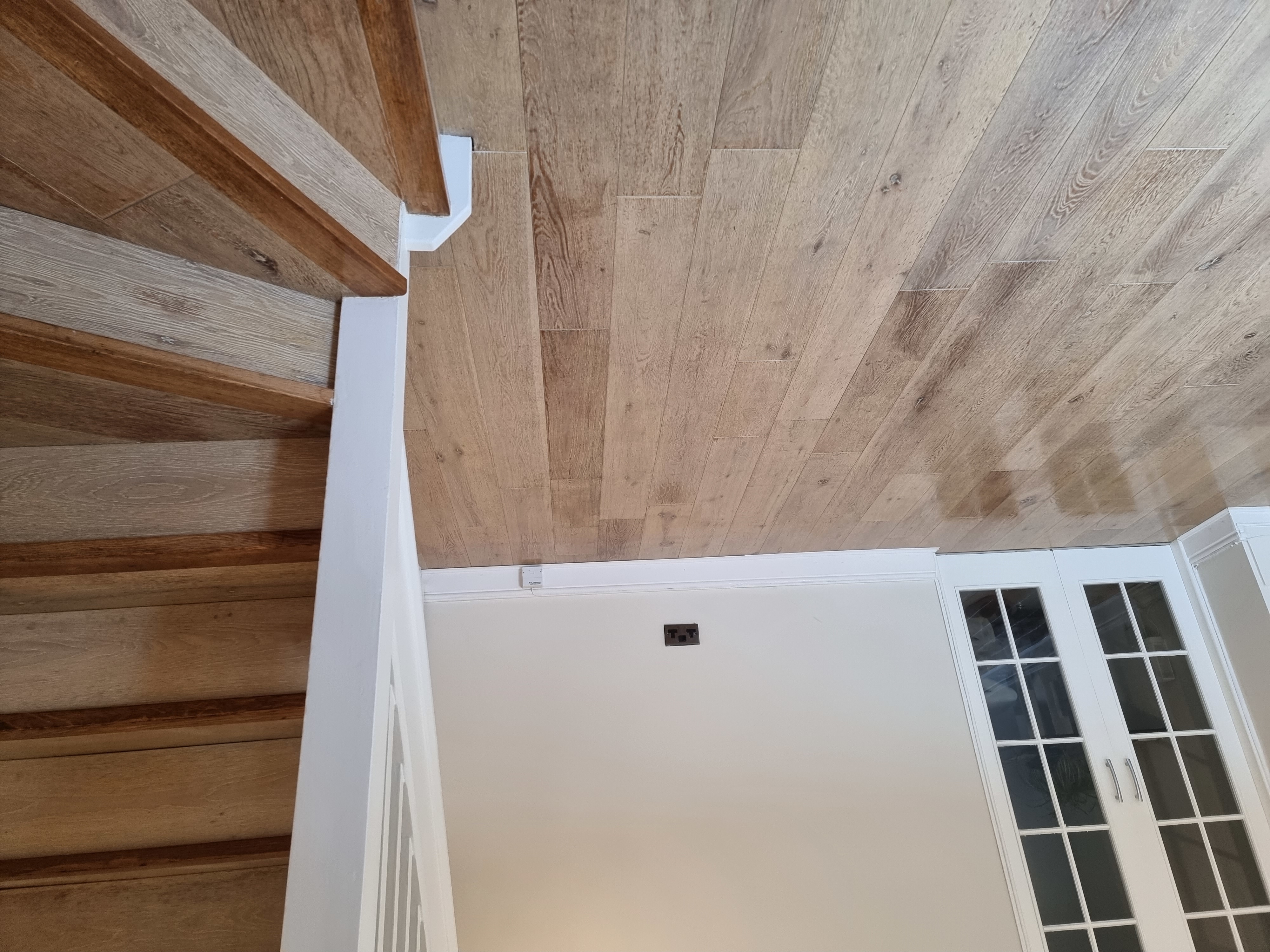 Engineered Wood floor after sanding work in SE16