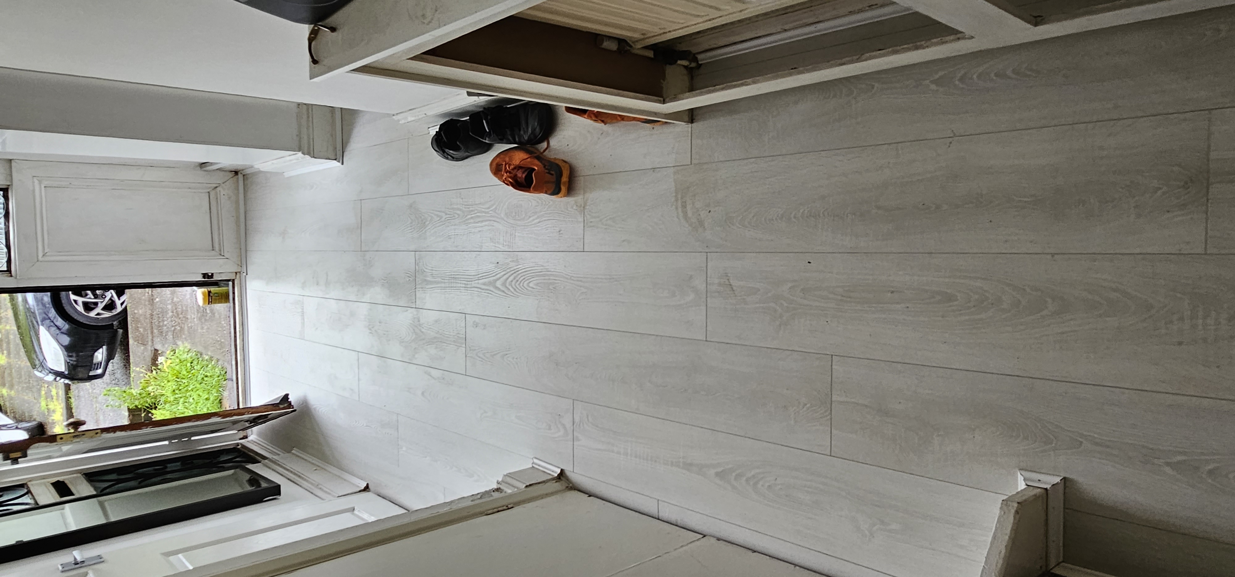 Laminate floor after fitting work in SE16