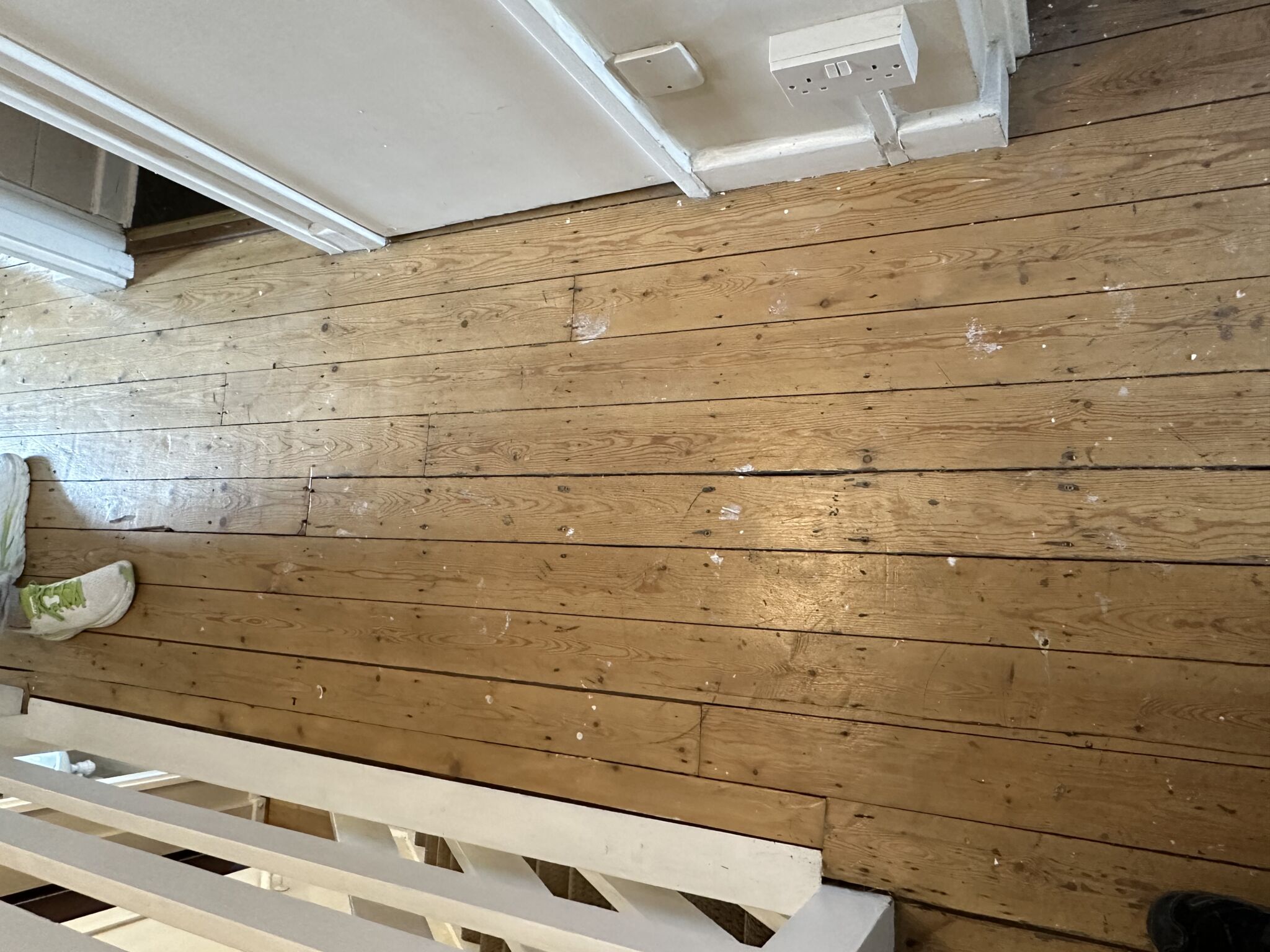 Floor condition before work at SE16