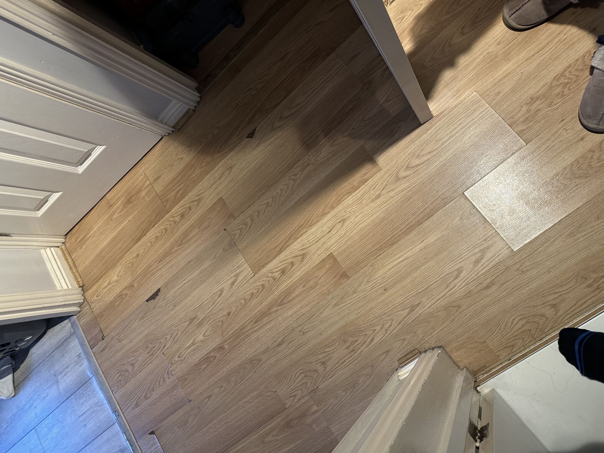 Floor condition before work at SE16