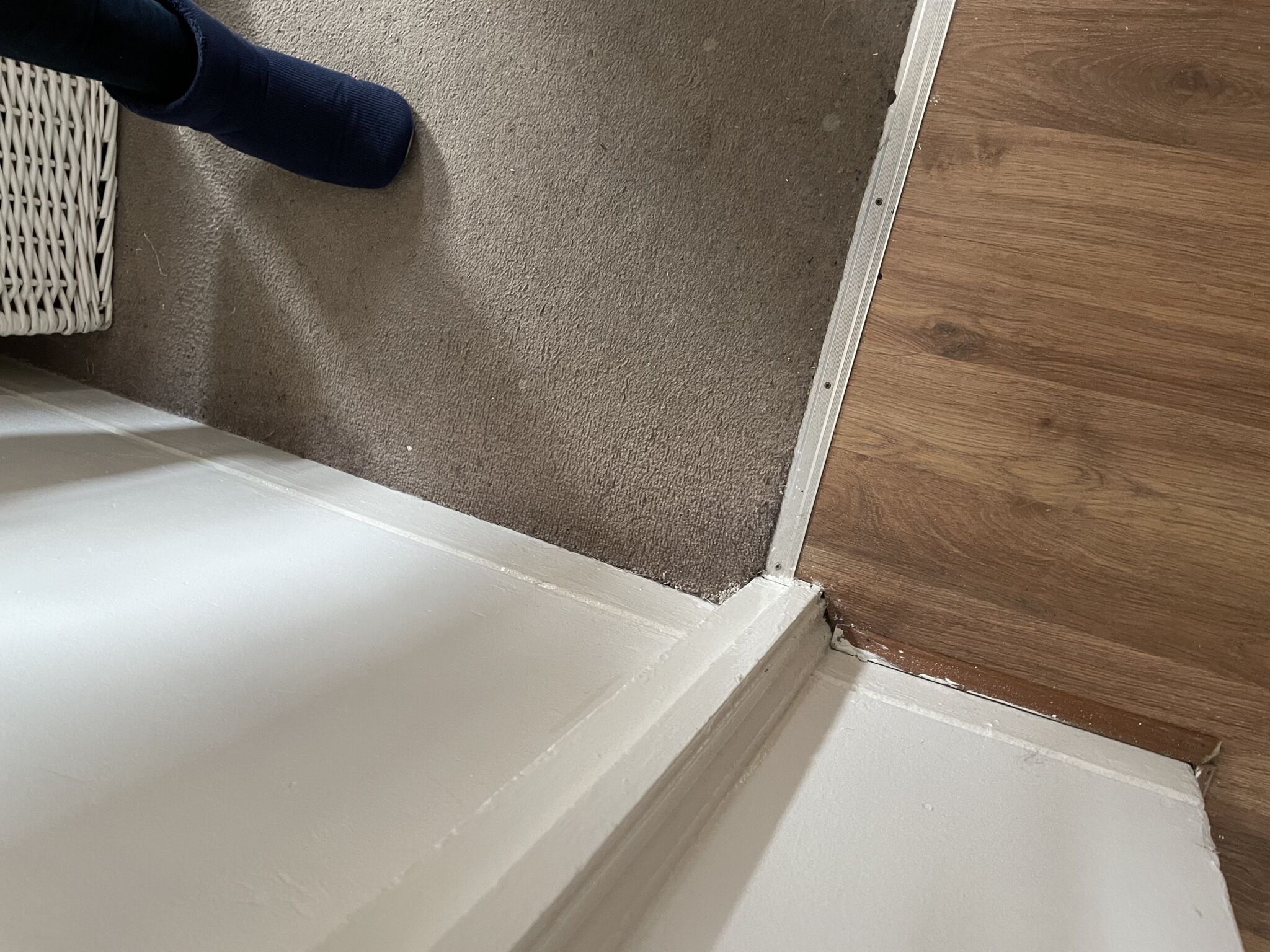 Floor condition before work at SE18