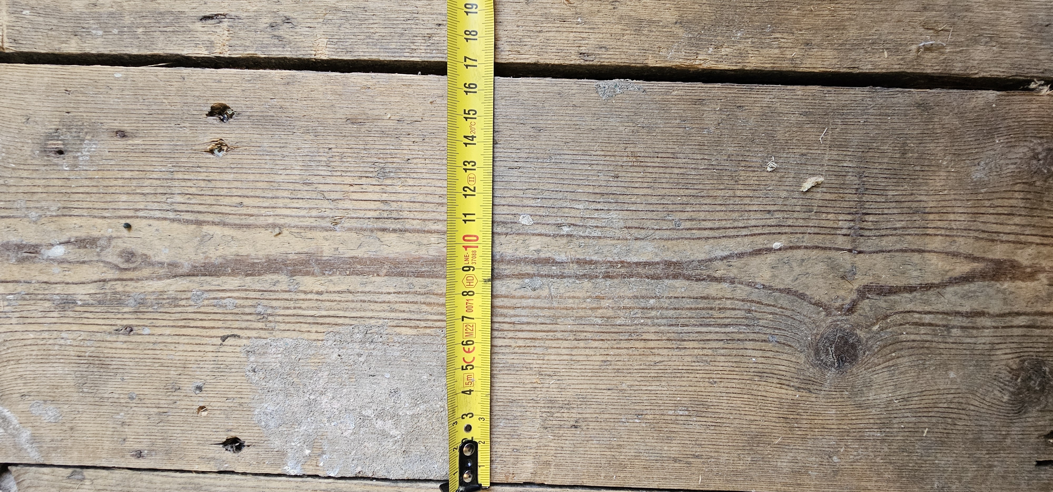 Laminate floor after sanding work in SE19