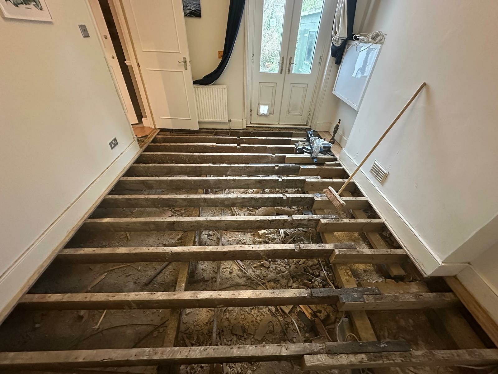 Completed floor, London