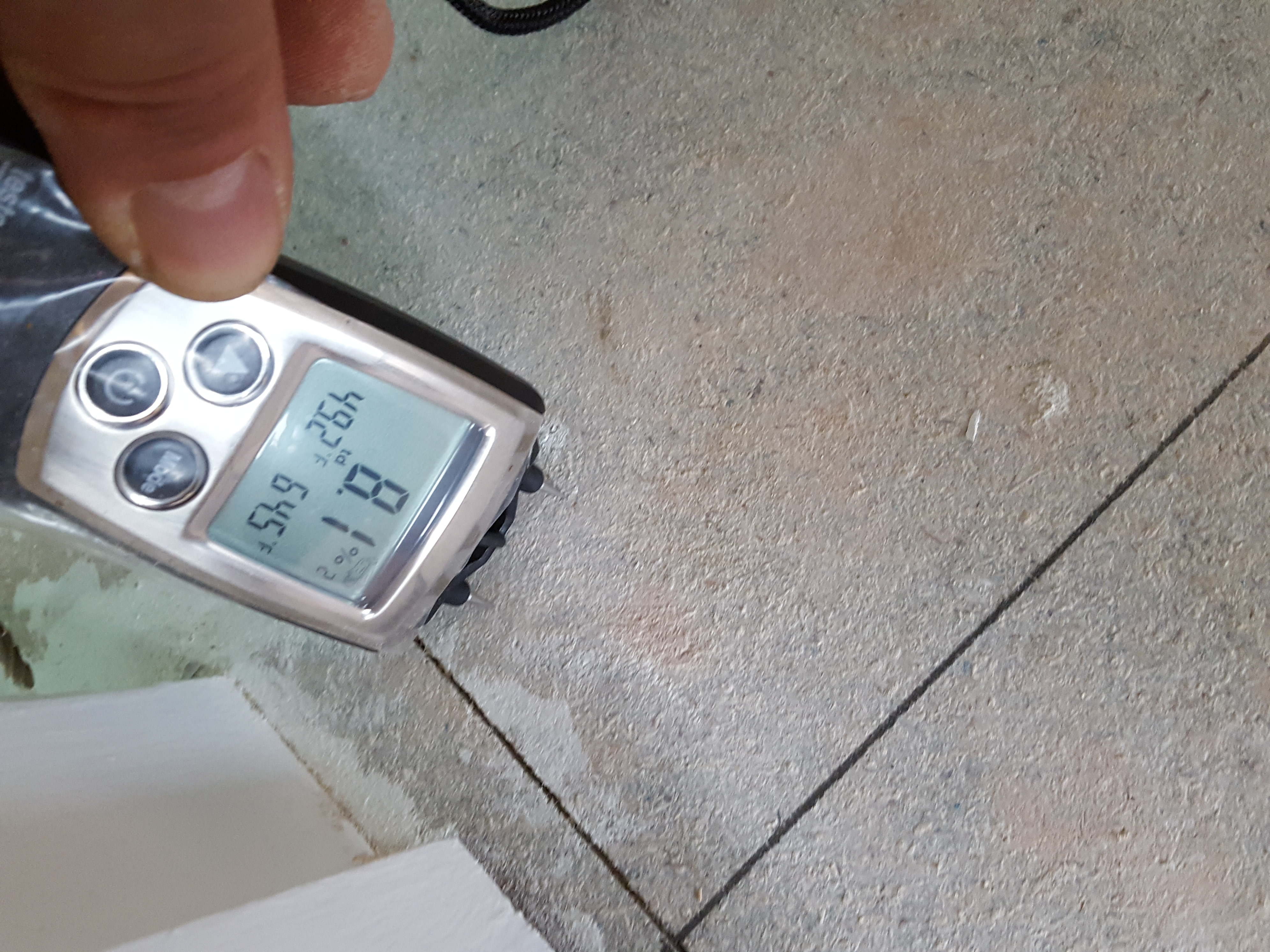 Parquet floor after sanding work in SE19