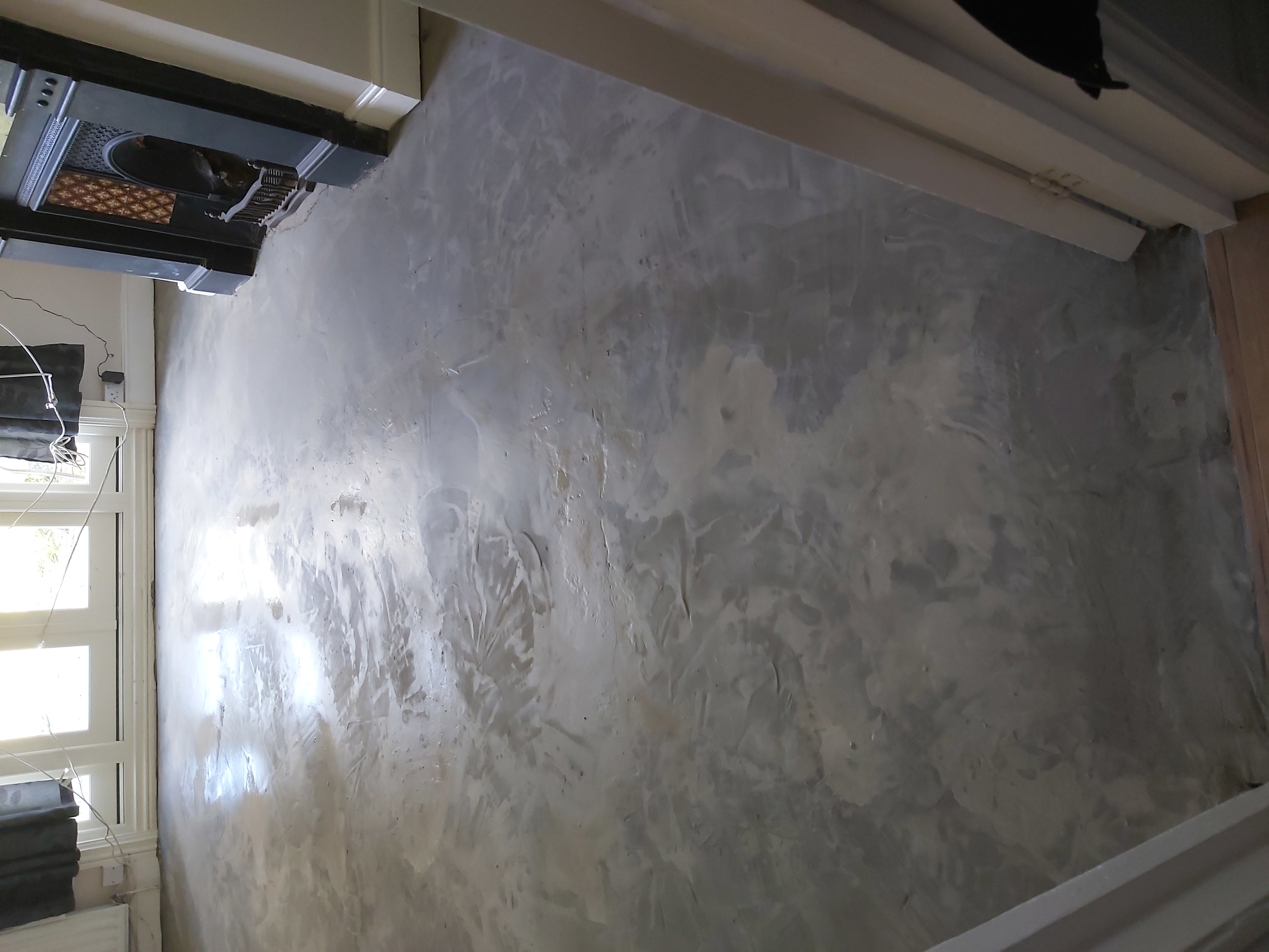 Laminate floor after fitting work in SE19