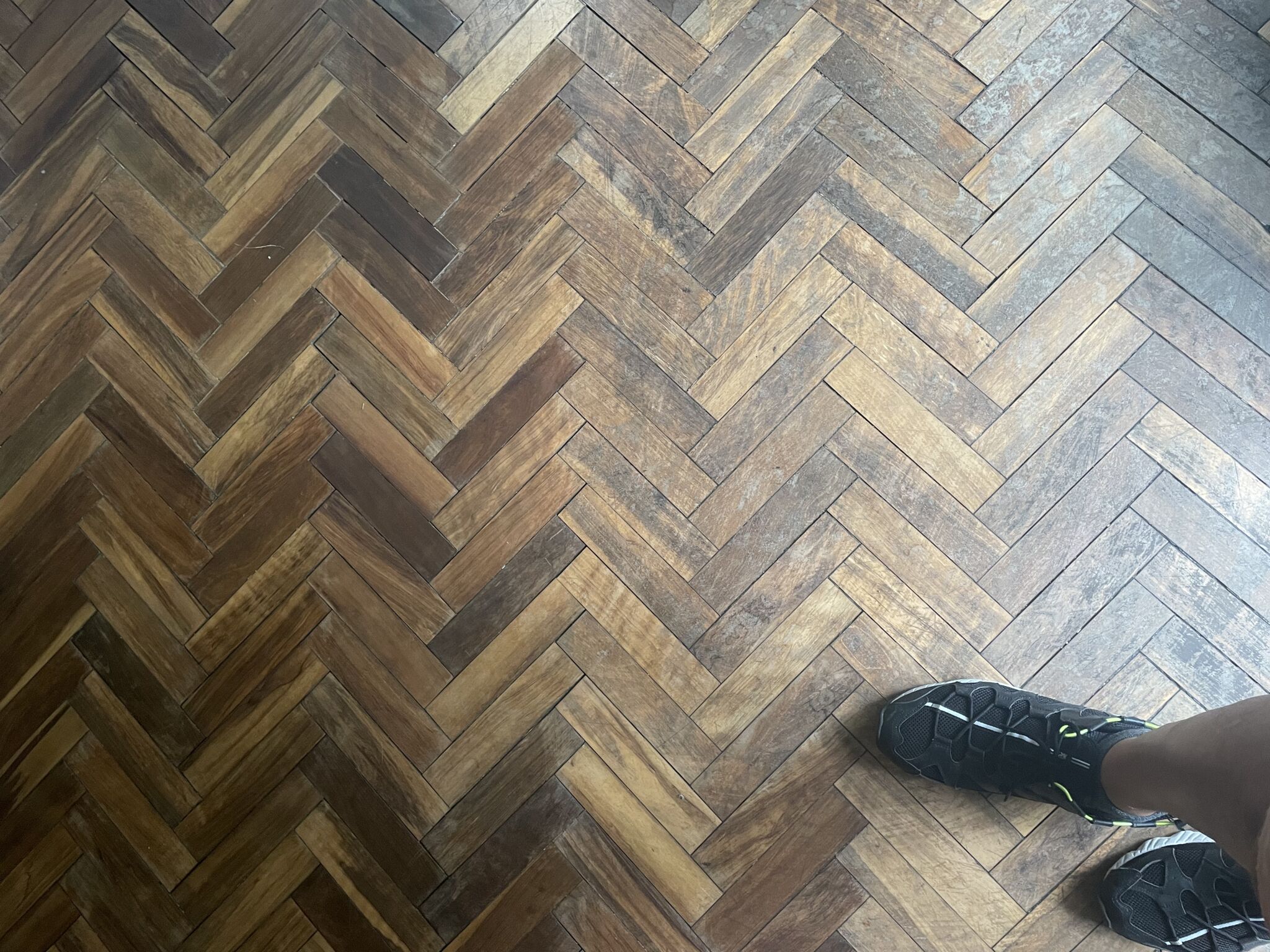 Floor condition before work at SE21