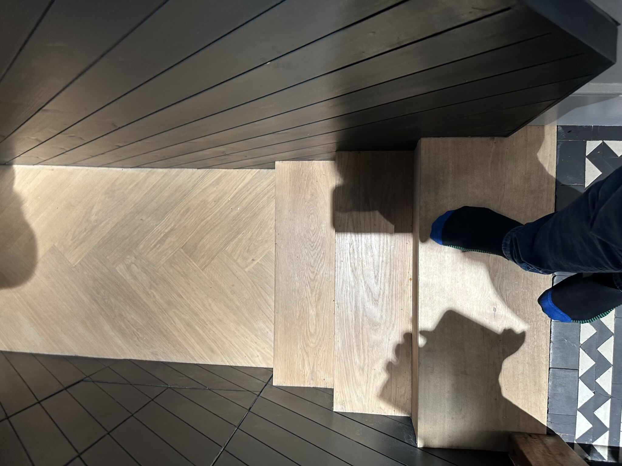 Floor condition before work at SE21