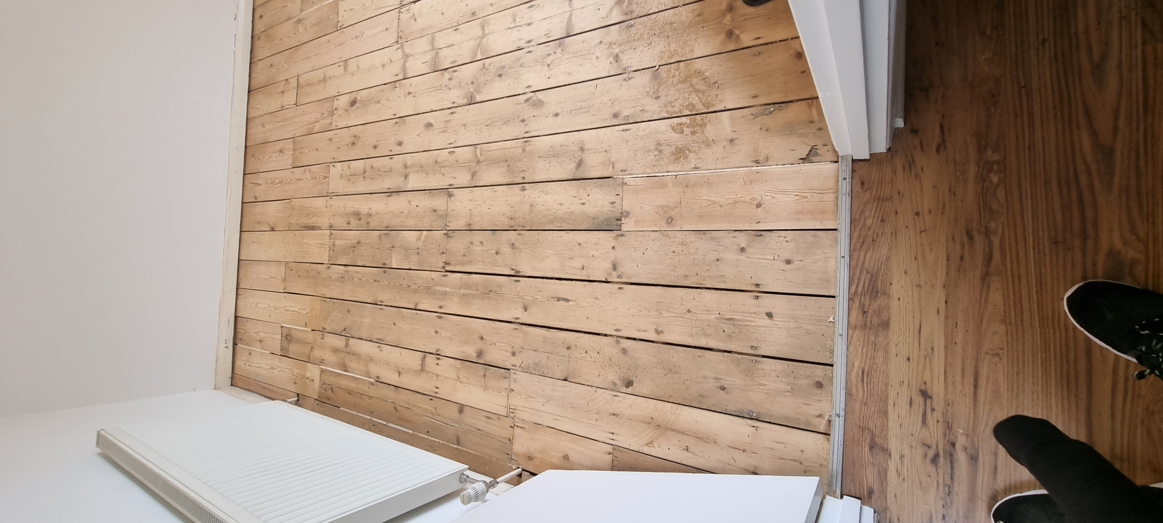 Laminate floor after sanding work in SE23