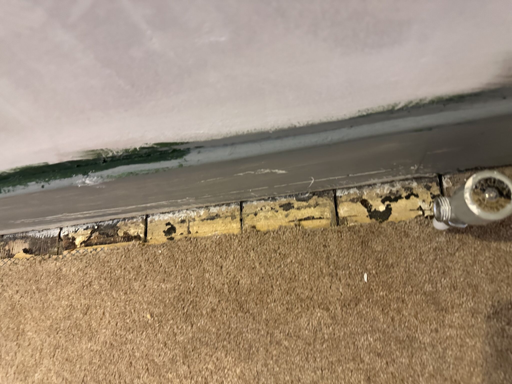 Floor condition before work at SE23