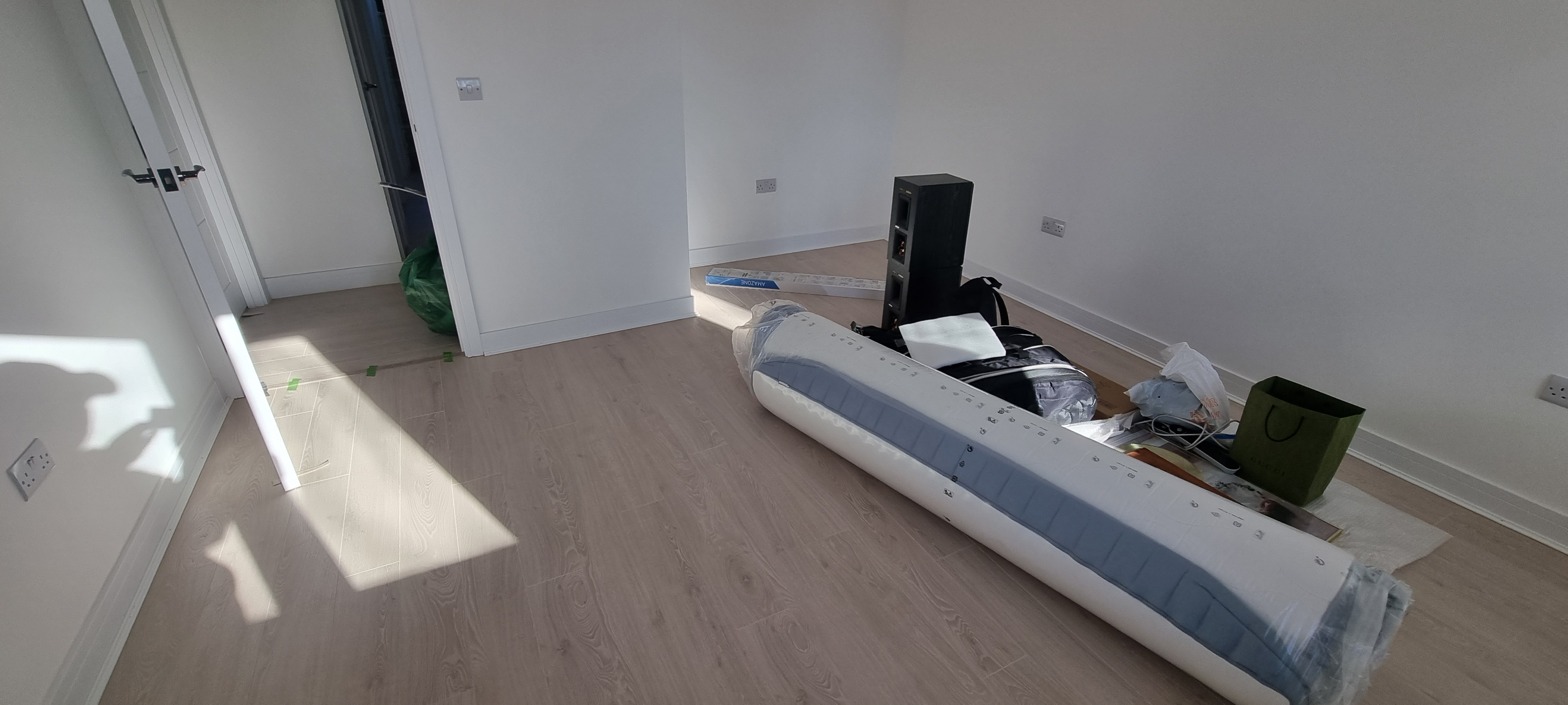 Laminate floor after fitting work in SE25