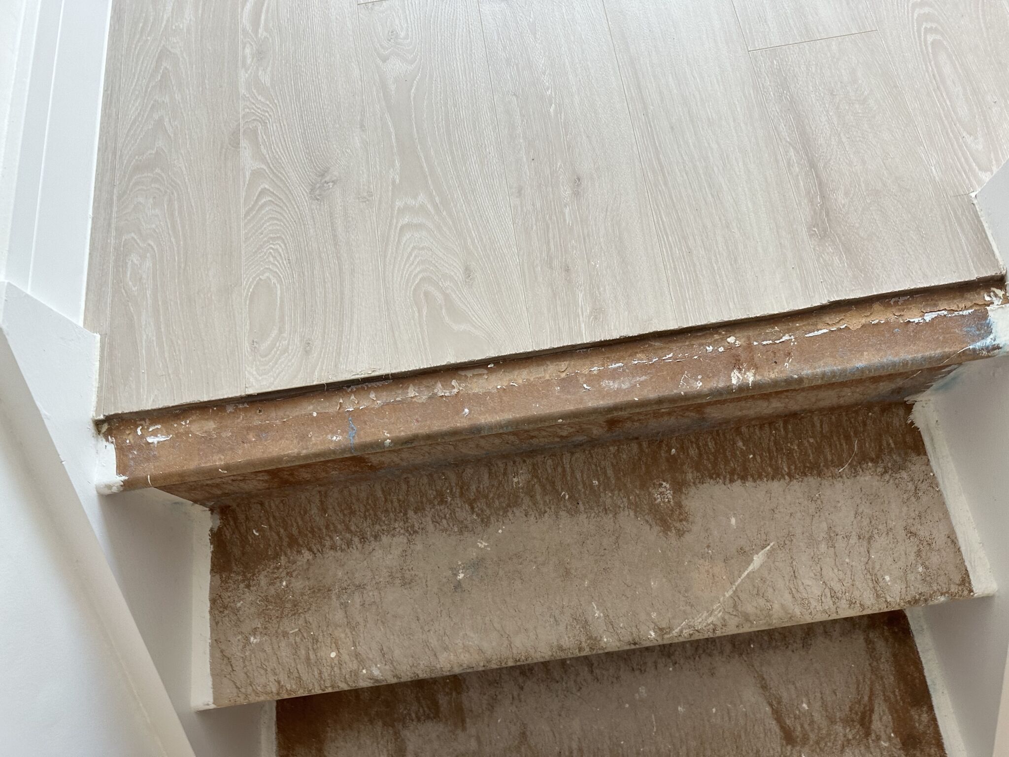 Floor condition before work at SE25