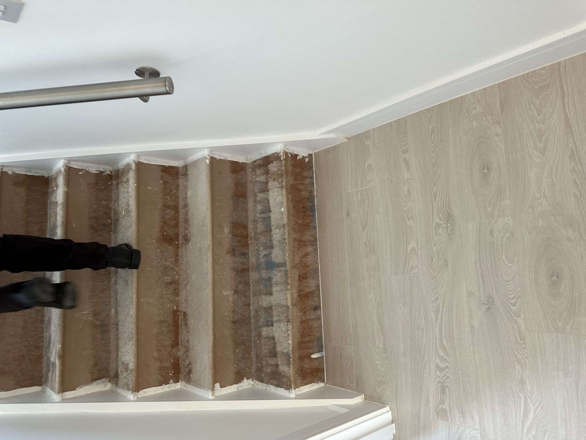 Floor condition before work at SE25