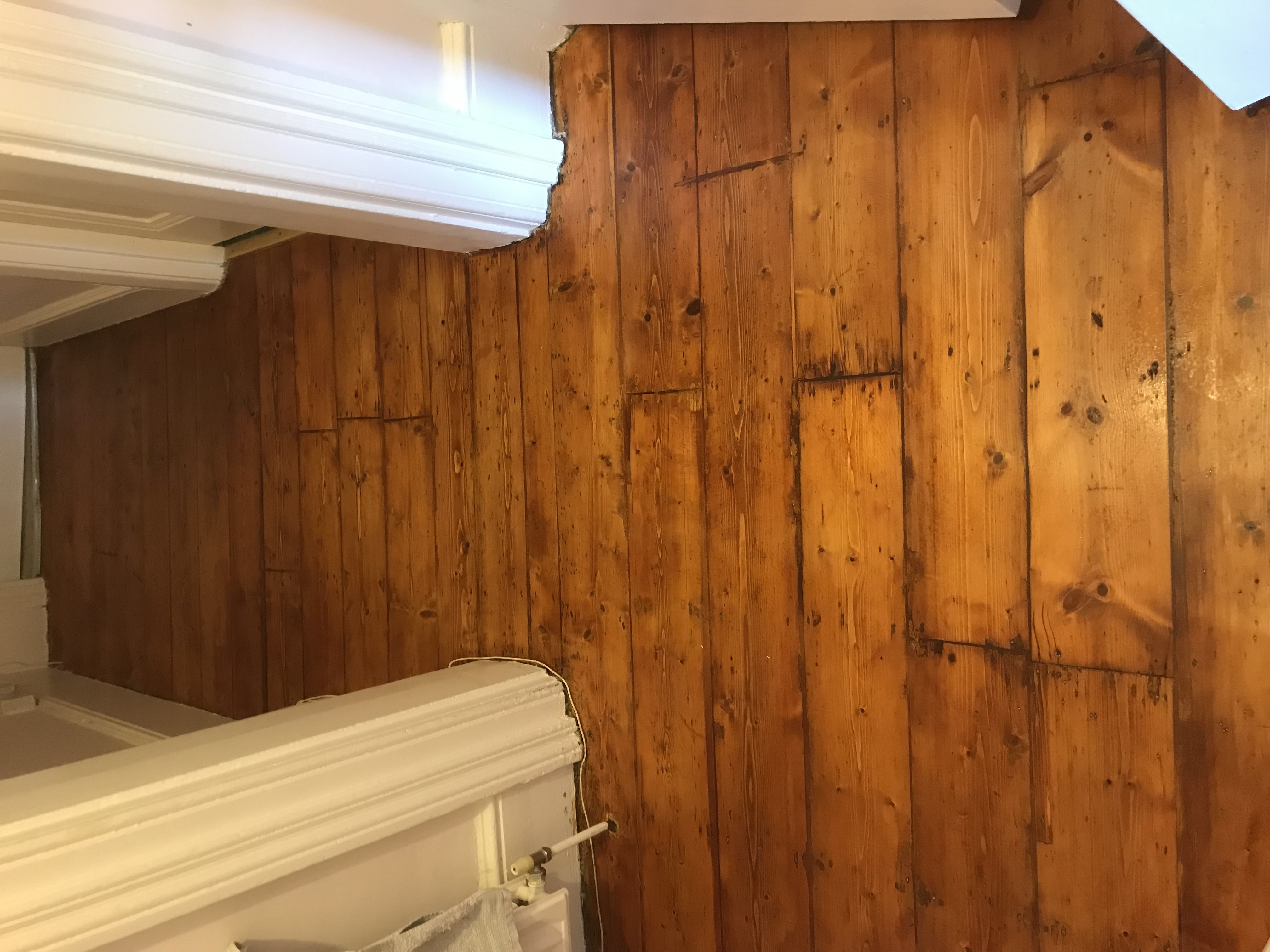 Laminate floor after sanding work in SE26