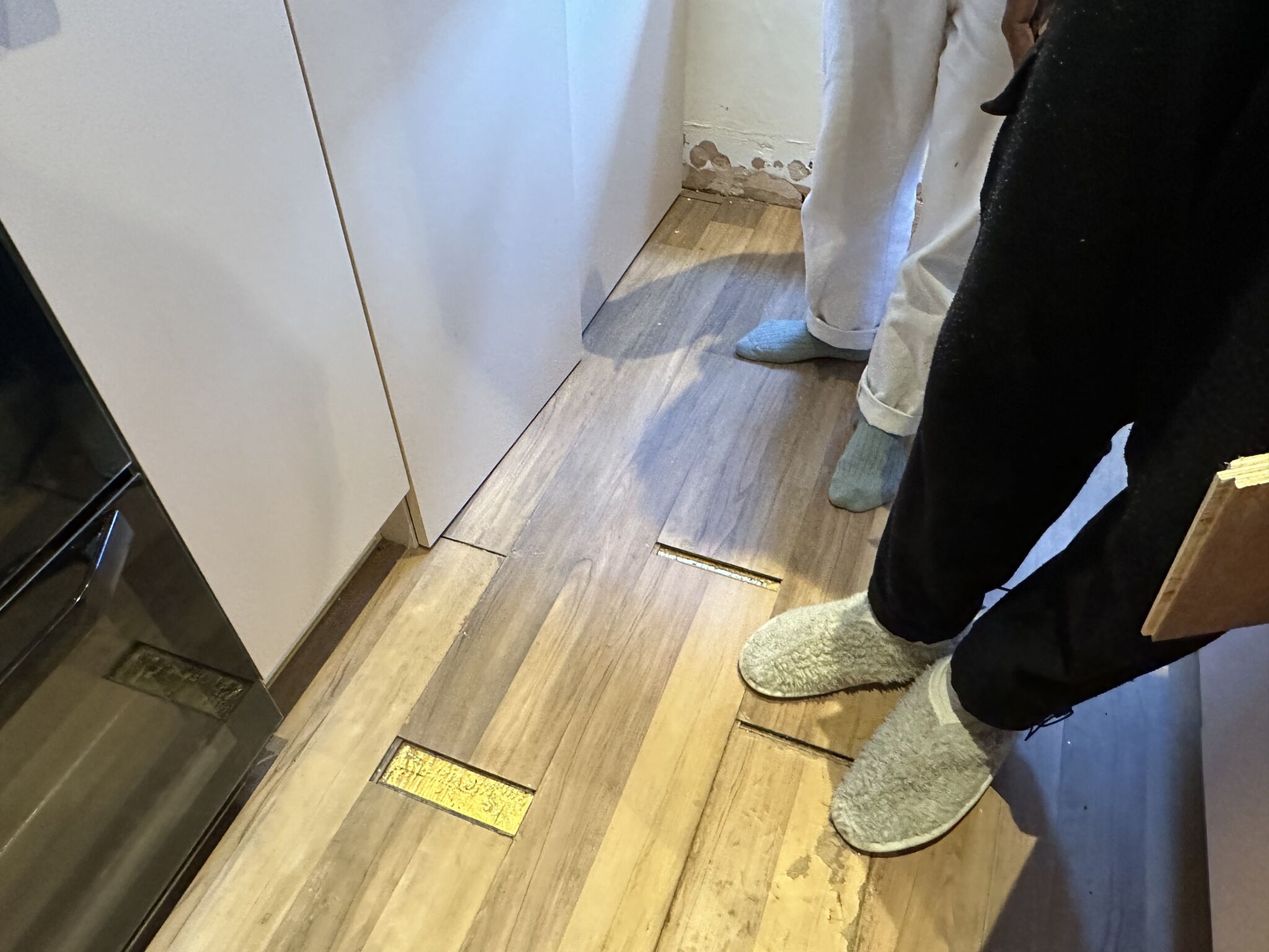 Floor condition before work at SE27