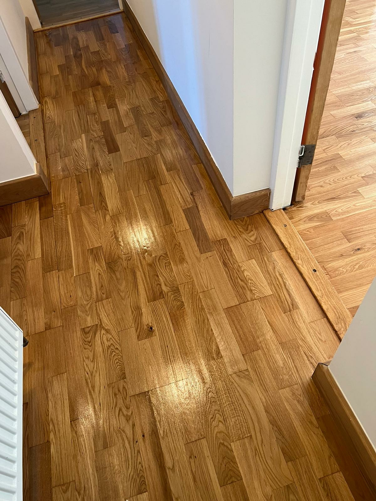 Finished engineered wood floor, SE5 Camberwell