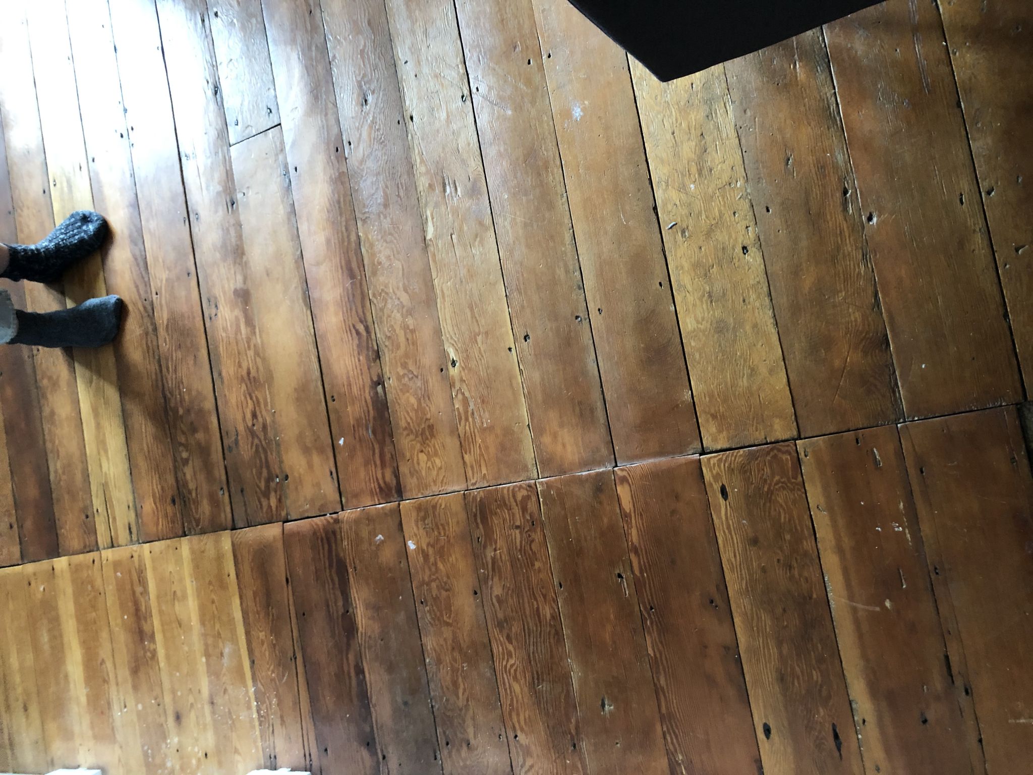 Floor condition before work at SE5