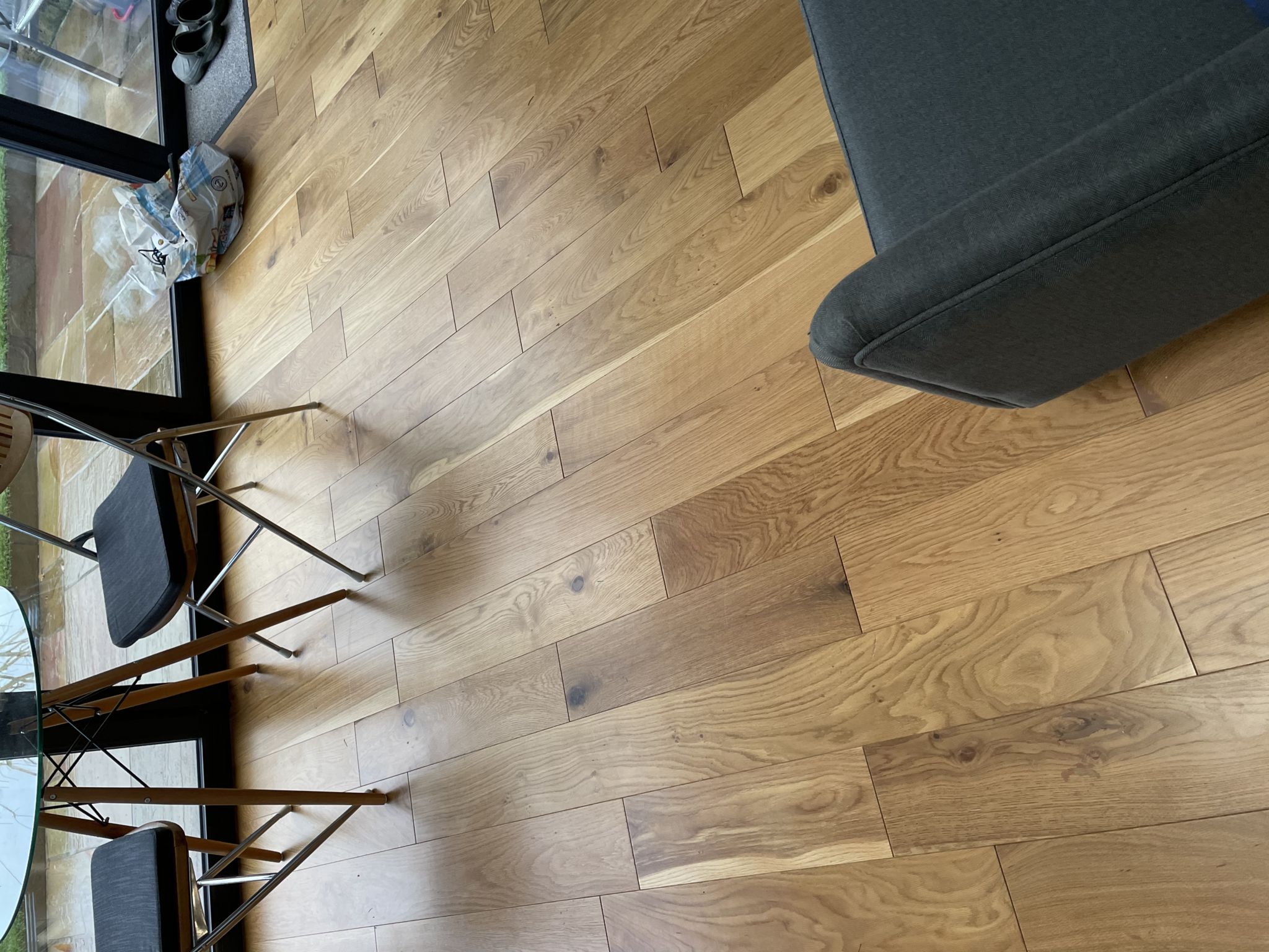 Floor condition before work at SE6