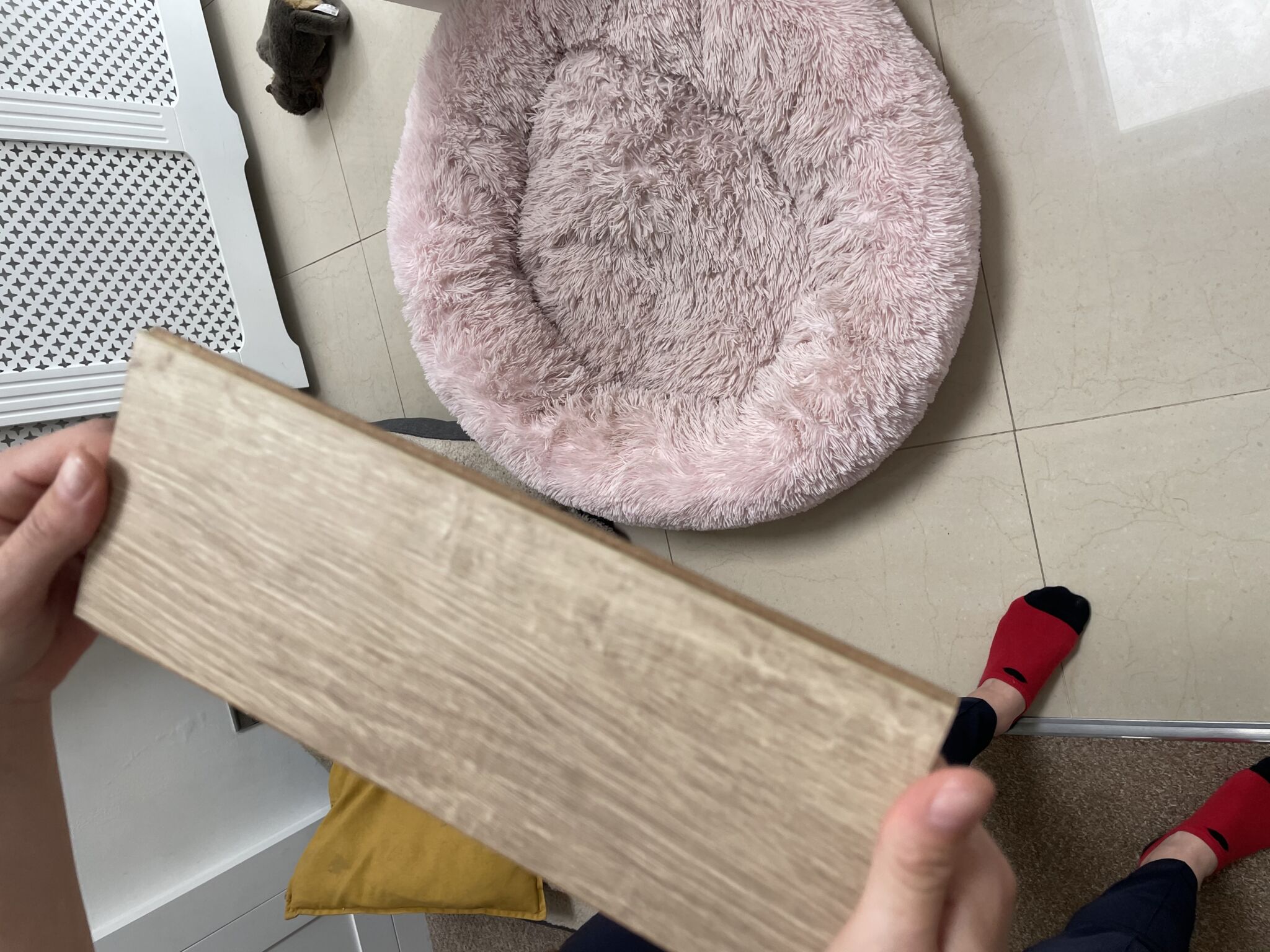 Floor condition before work at SE7