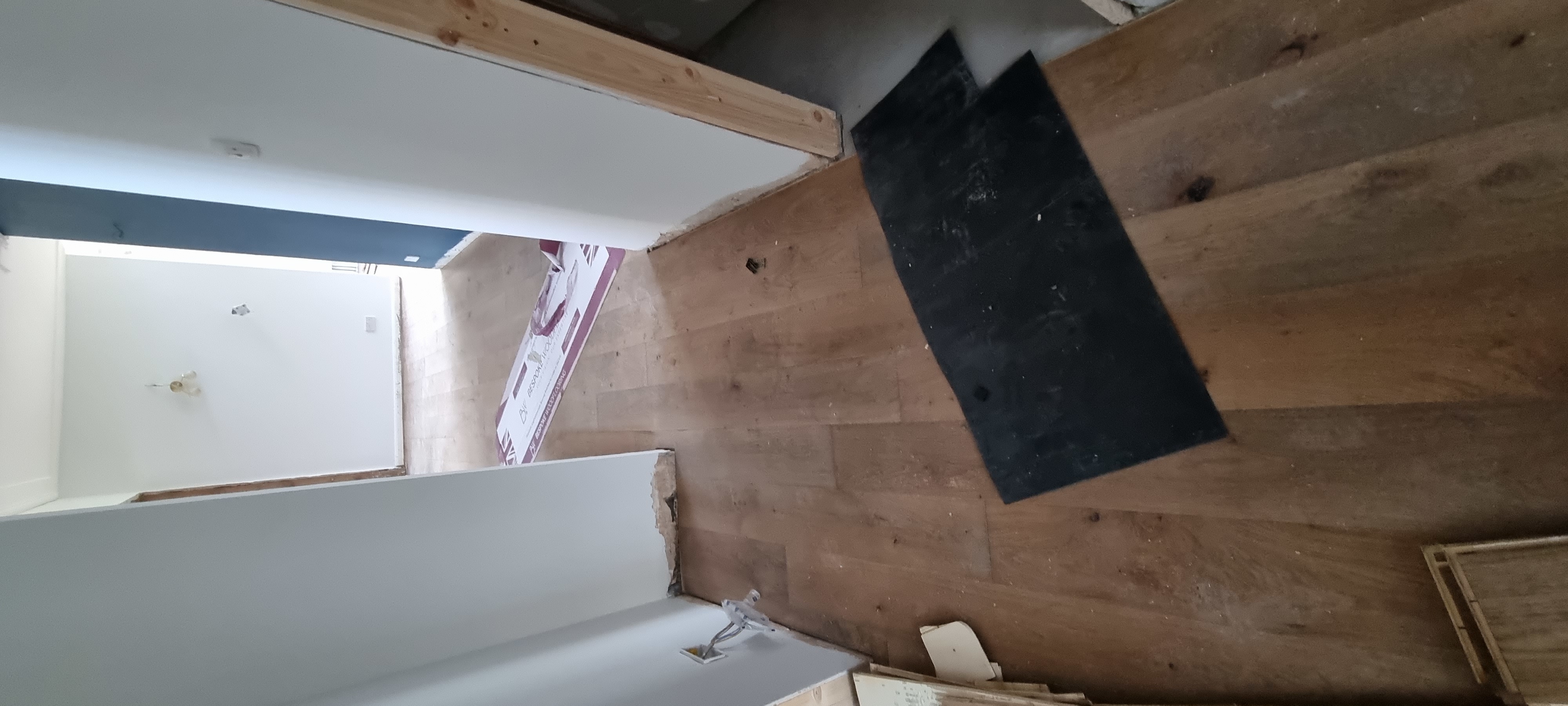 Parquet floor after fitting work in SM2