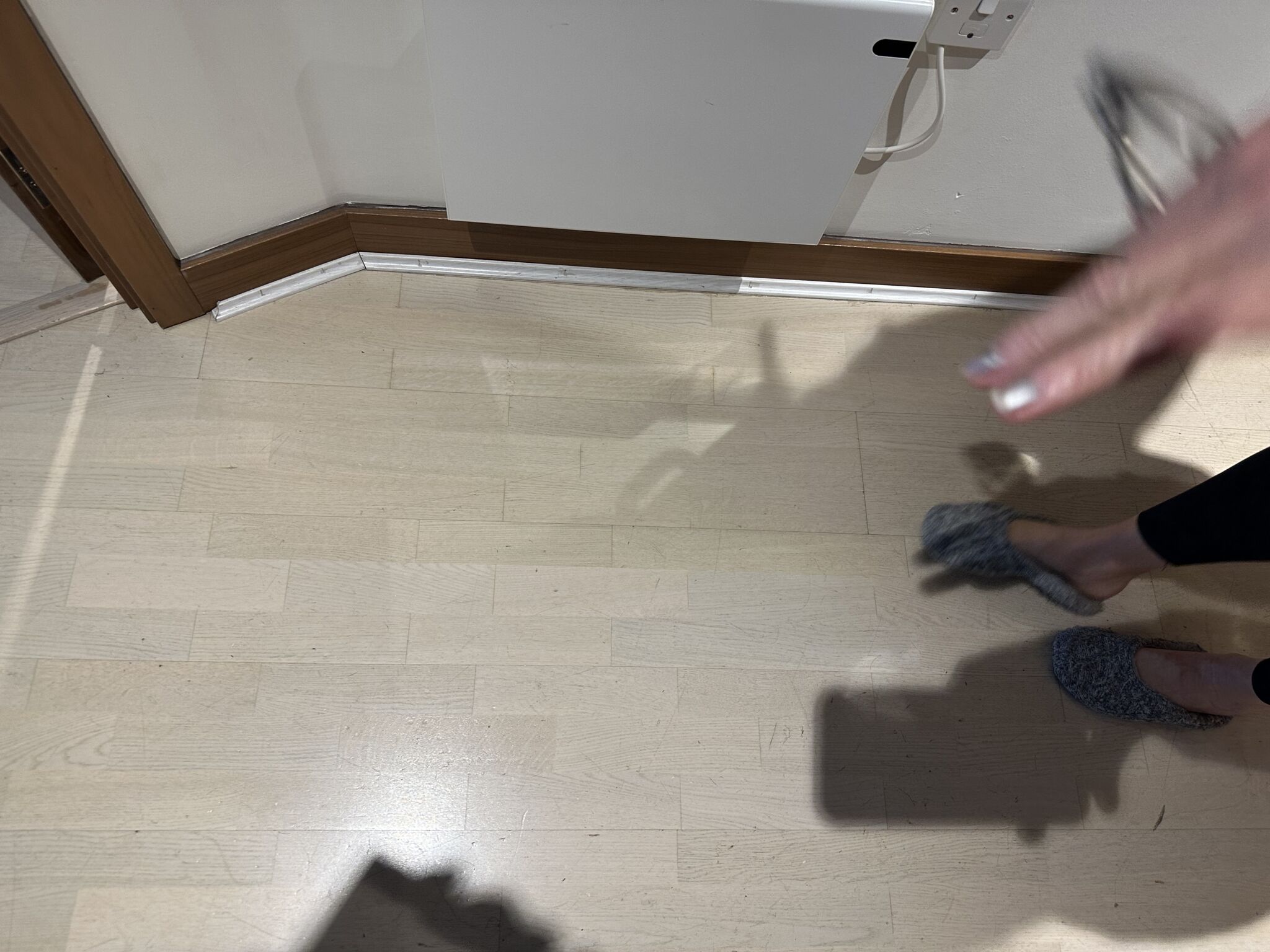 Floor condition before work at SW11