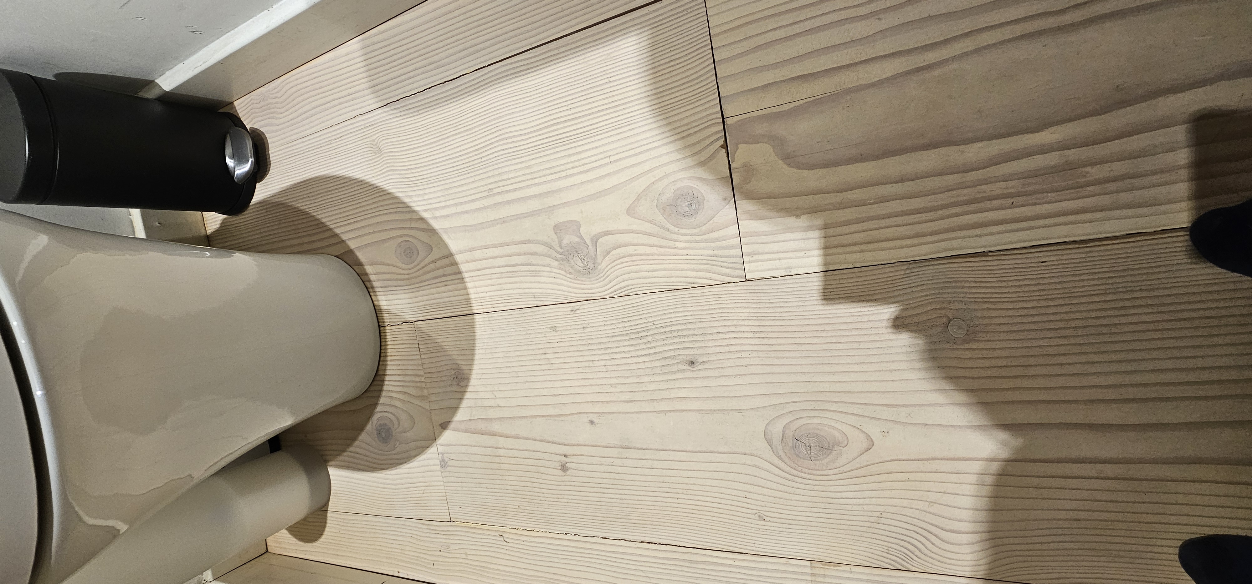 Wood Floor floor after sanding work in SW11