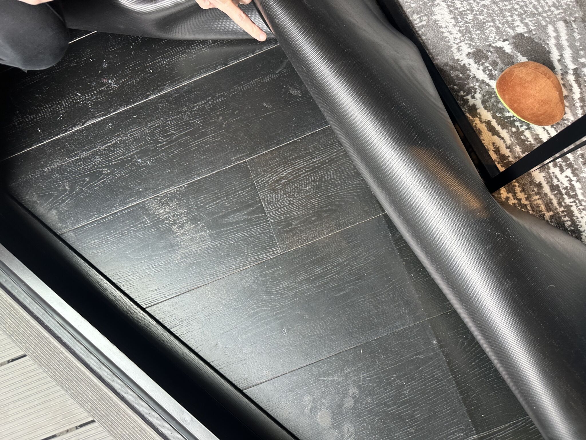 Floor condition before work at SW11