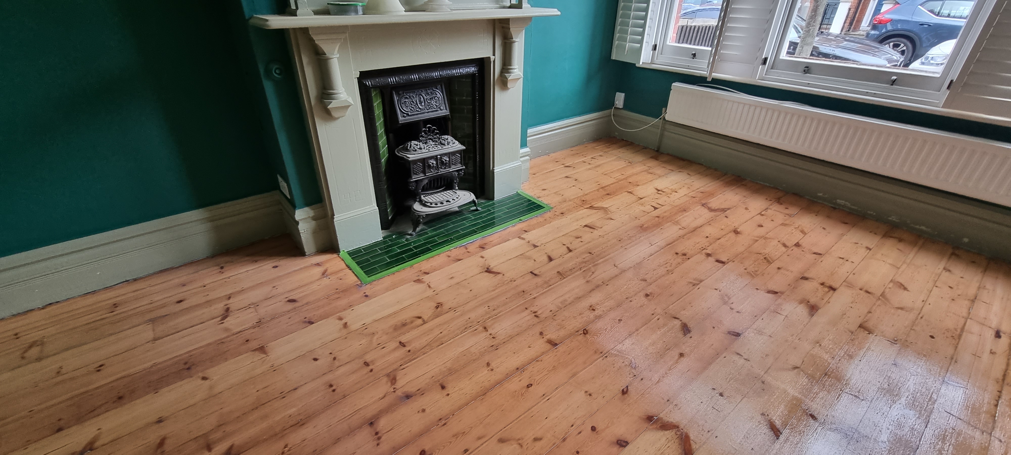Professional floor sanding Clapham