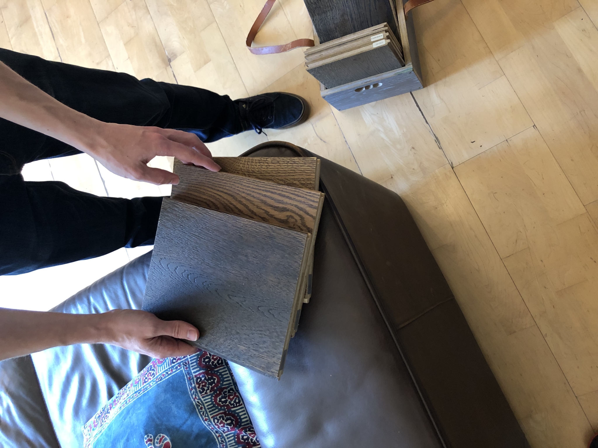 Floor condition before work at SW12