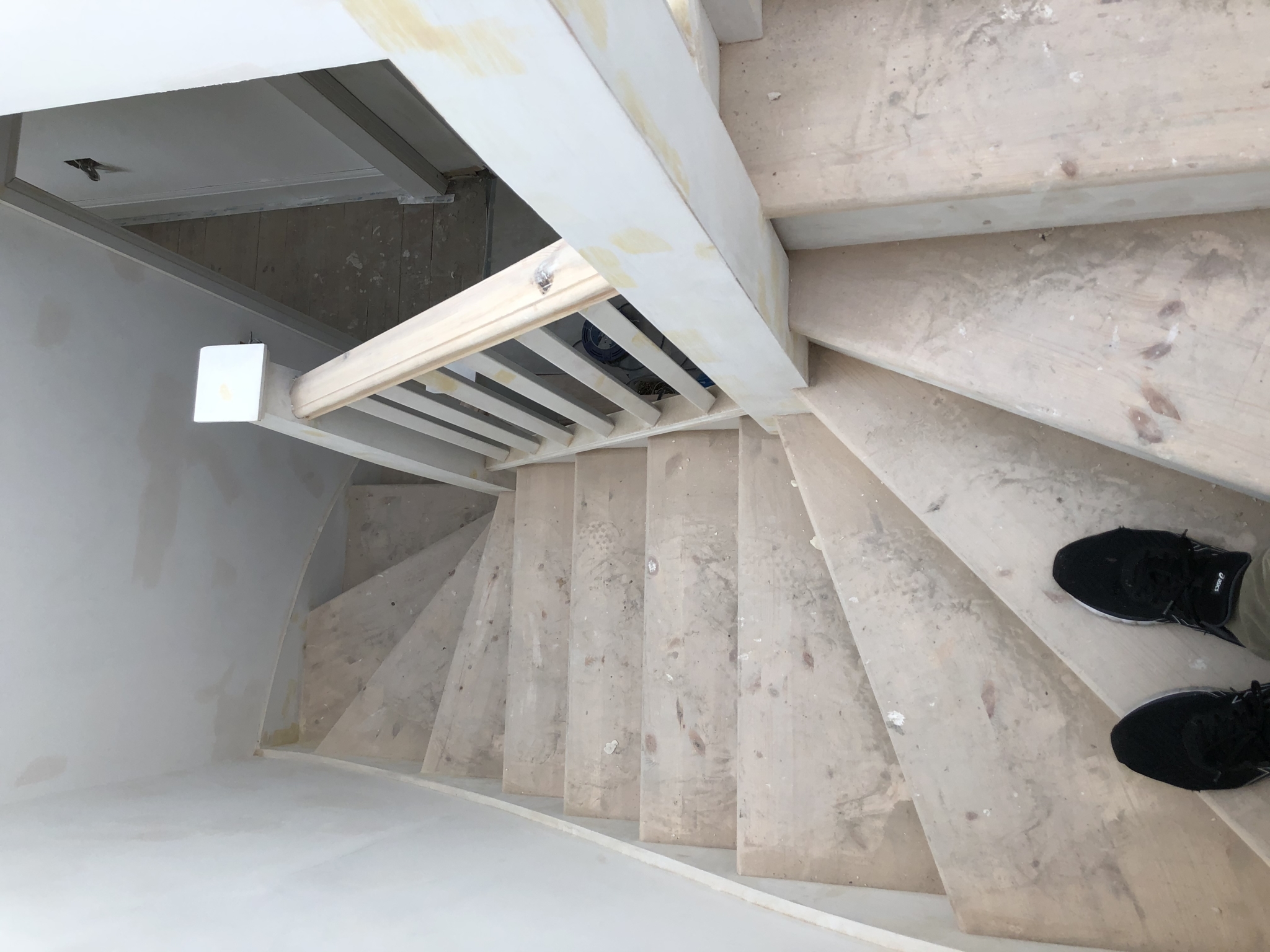 Floor condition before work at SW12