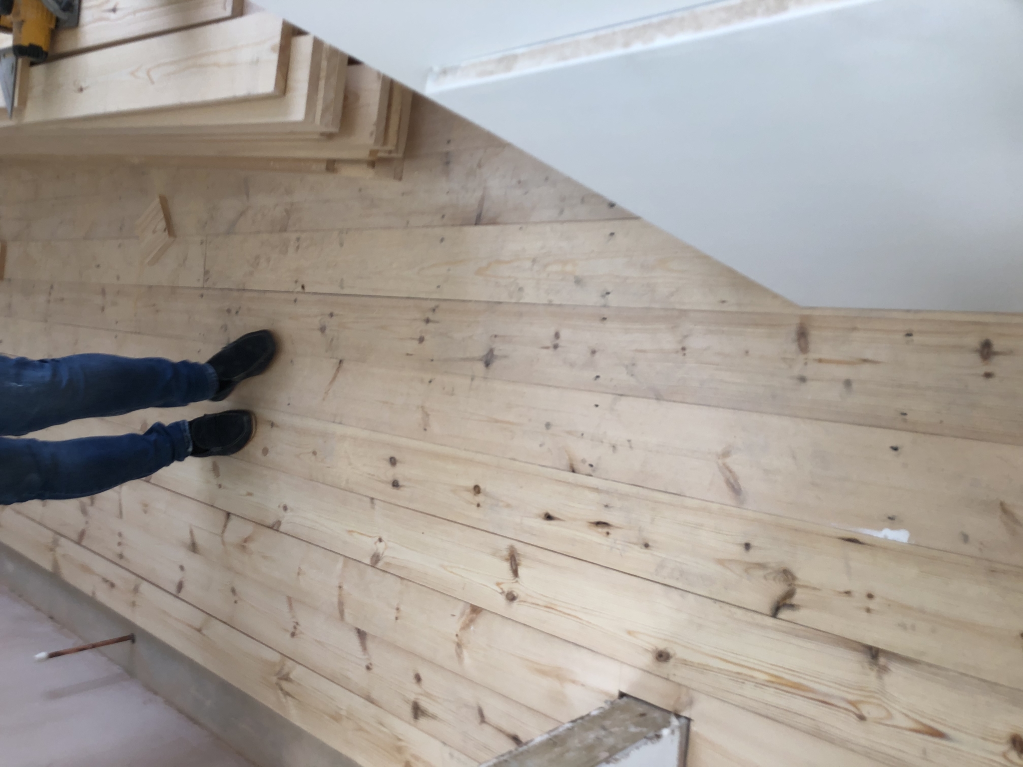 Floor condition before work at SW12