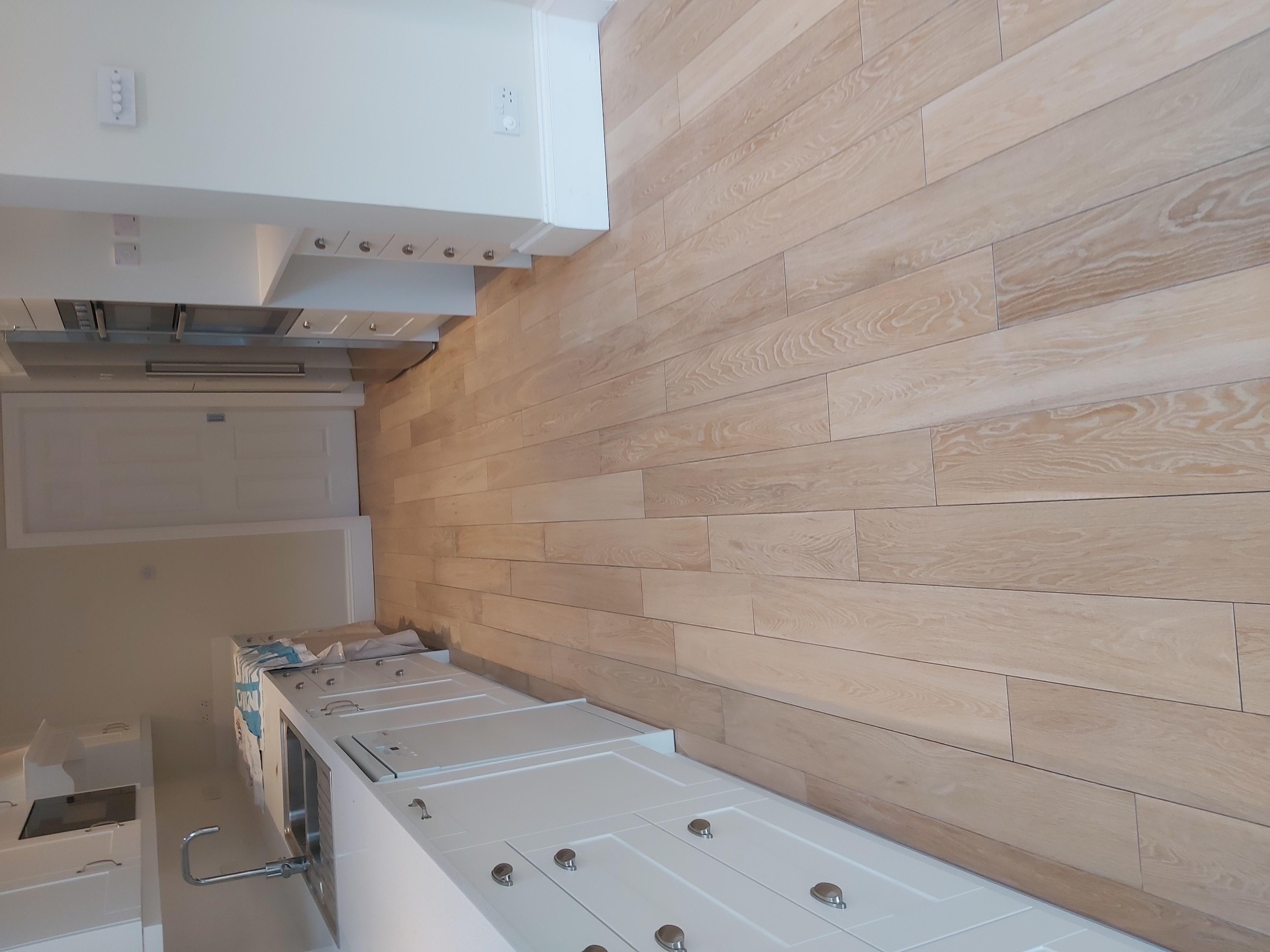 Engineered Wood floor after sanding work in SW13