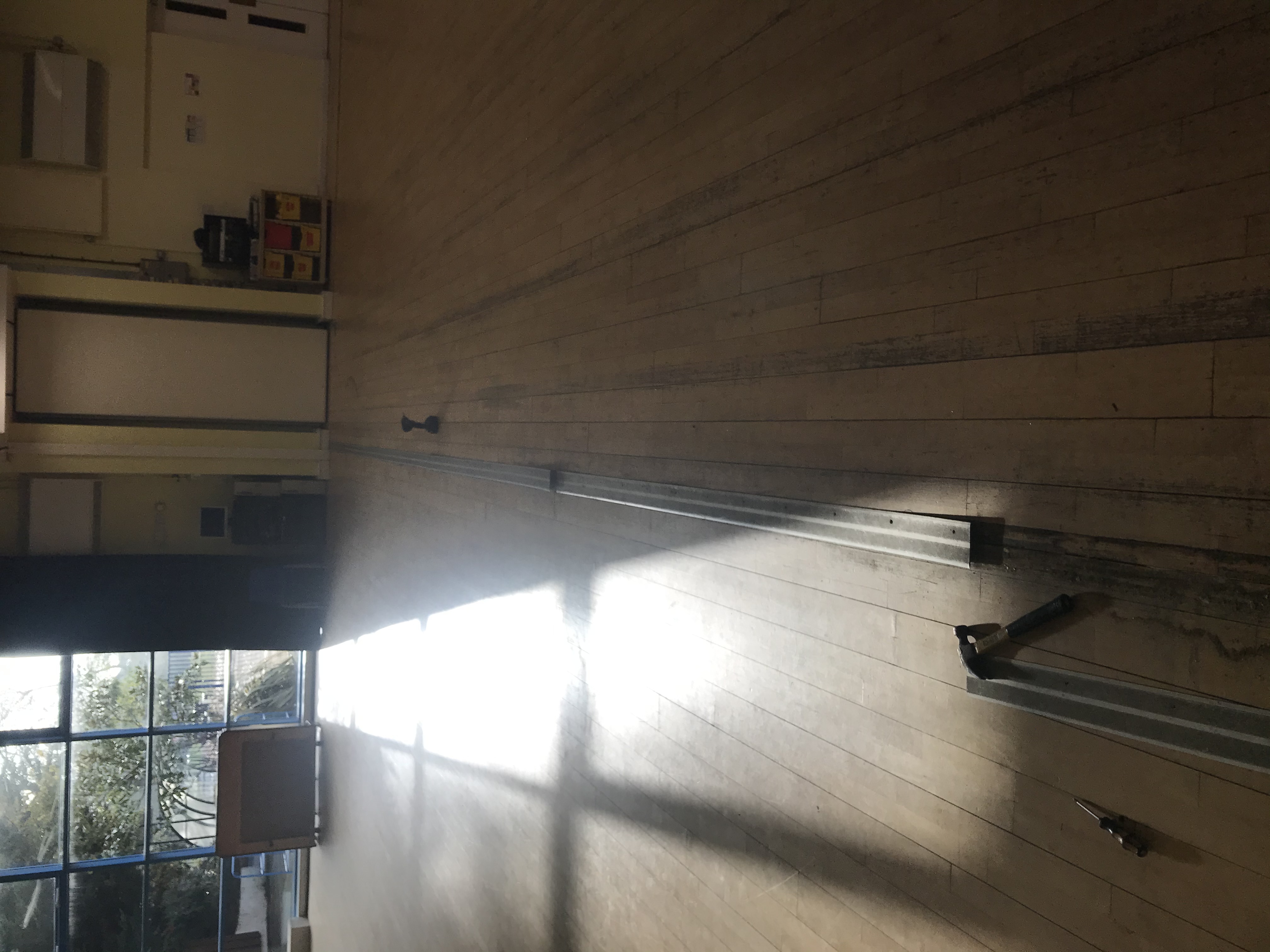 Wood Floor floor after sanding work in SW14